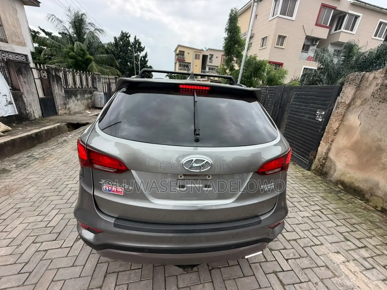 Hyundai Santa Fe Limited AWD 2017 Gray