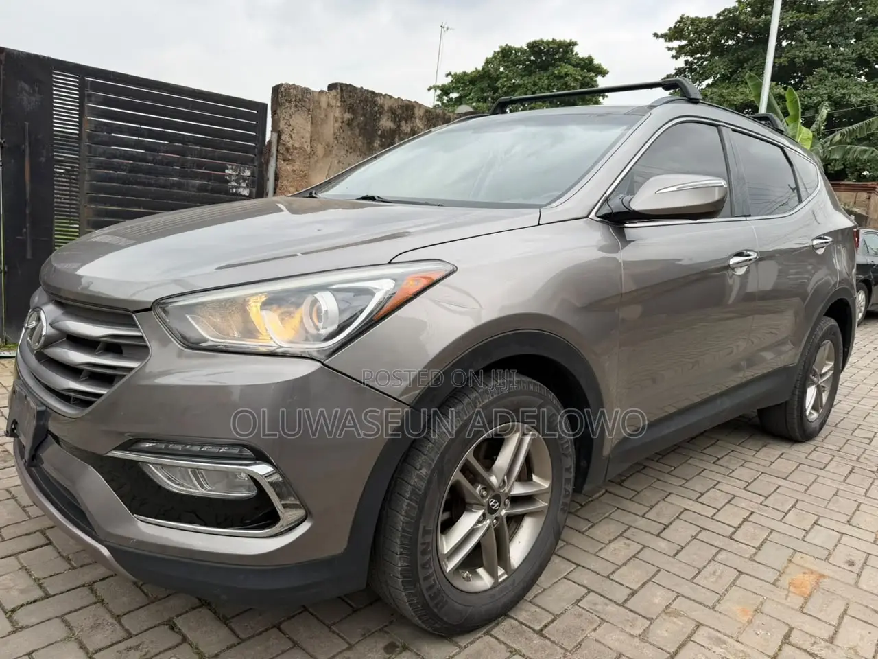 Hyundai Santa Fe Limited AWD 2017 Gray