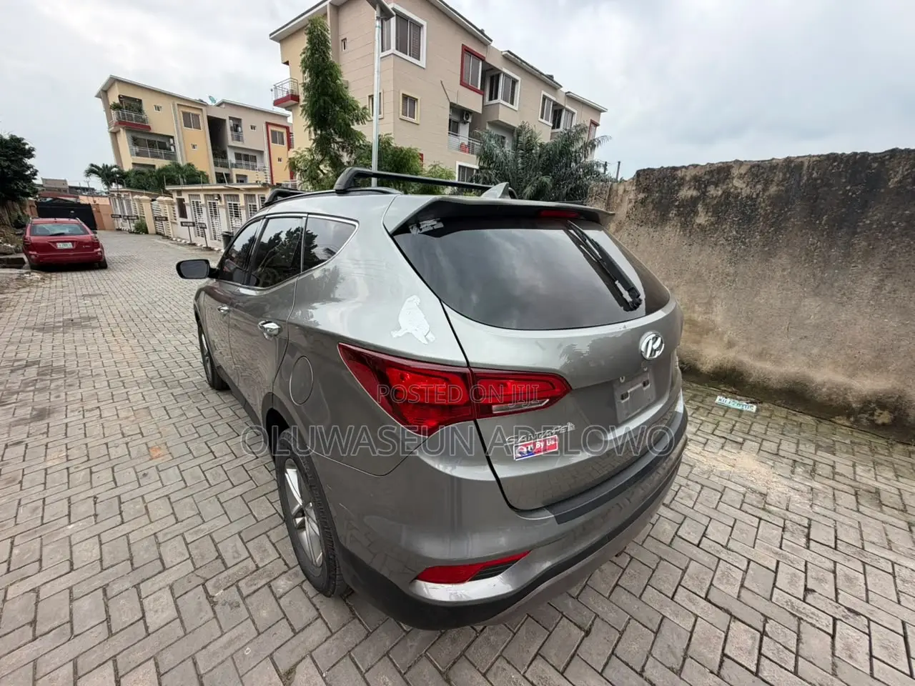 Hyundai Santa Fe Limited AWD 2017 Gray