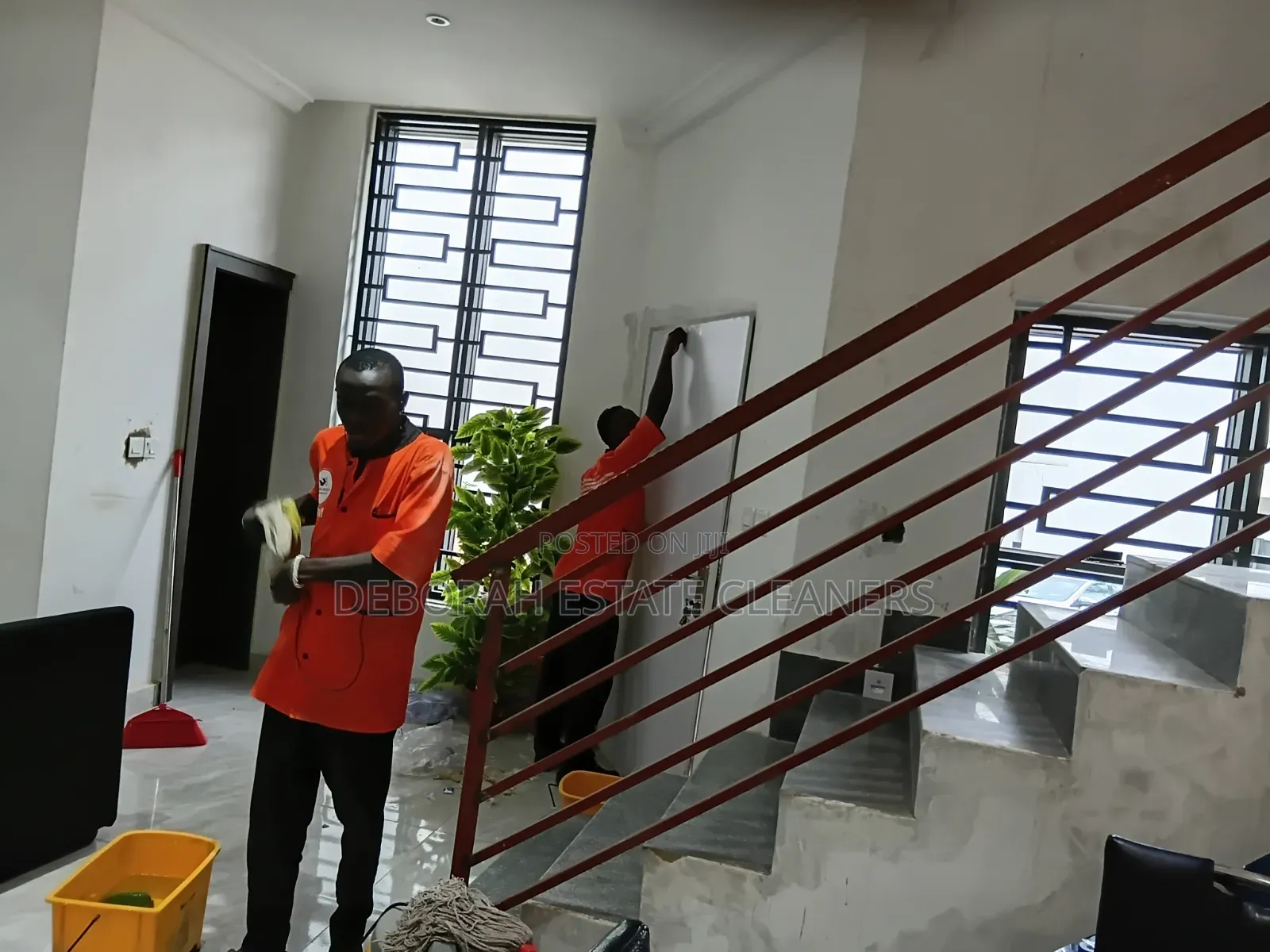 Well Behaved and Trained Industrial Cleaners