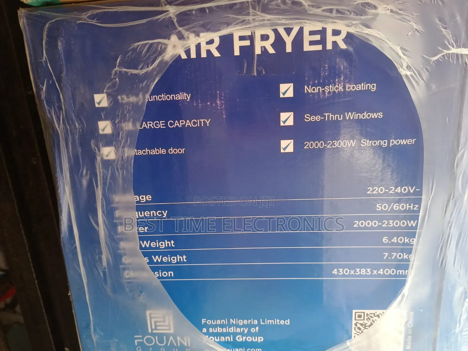 Maxi Digital Air Fryer 12l