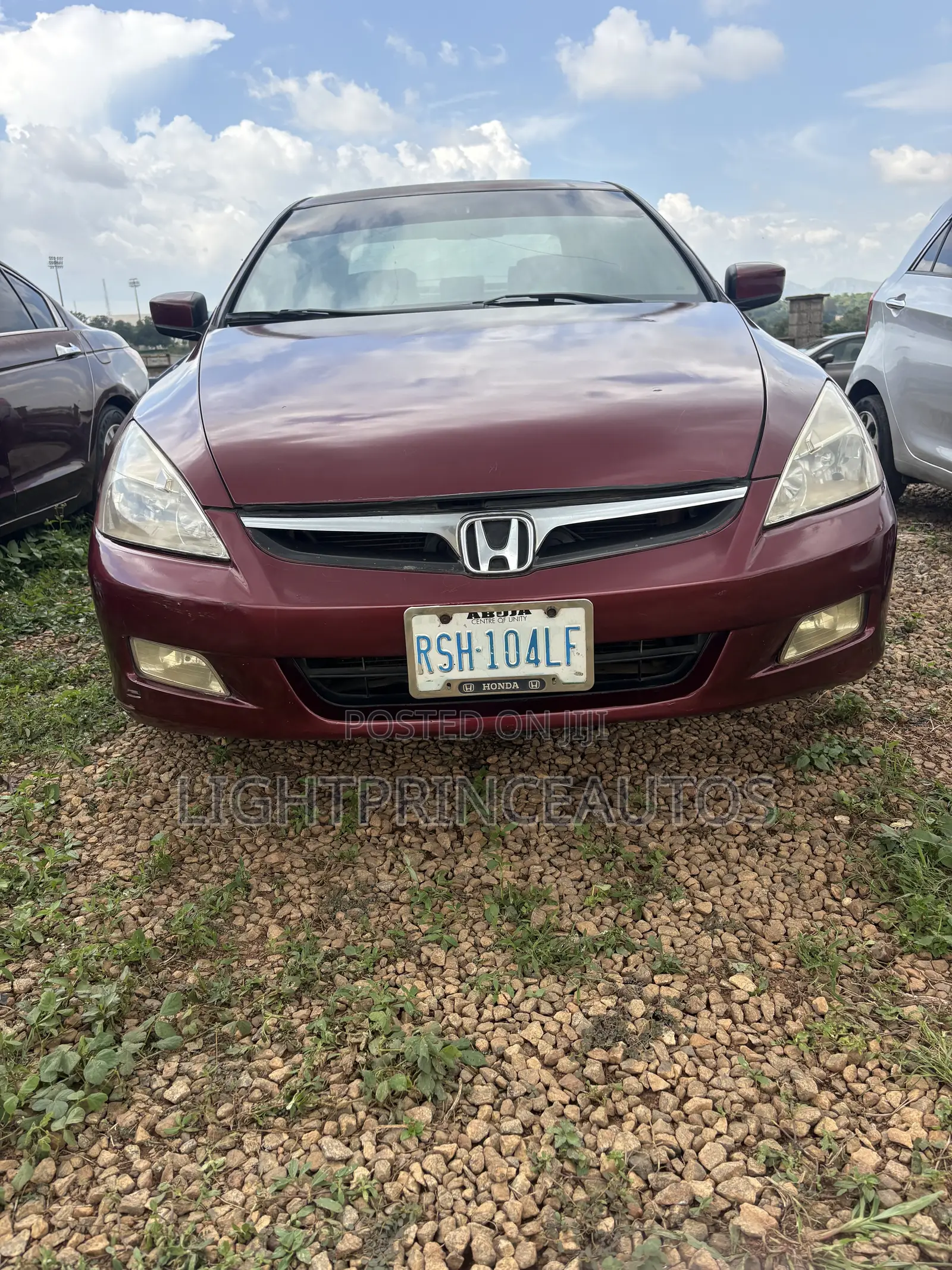 Honda Accord 2005 Maroon