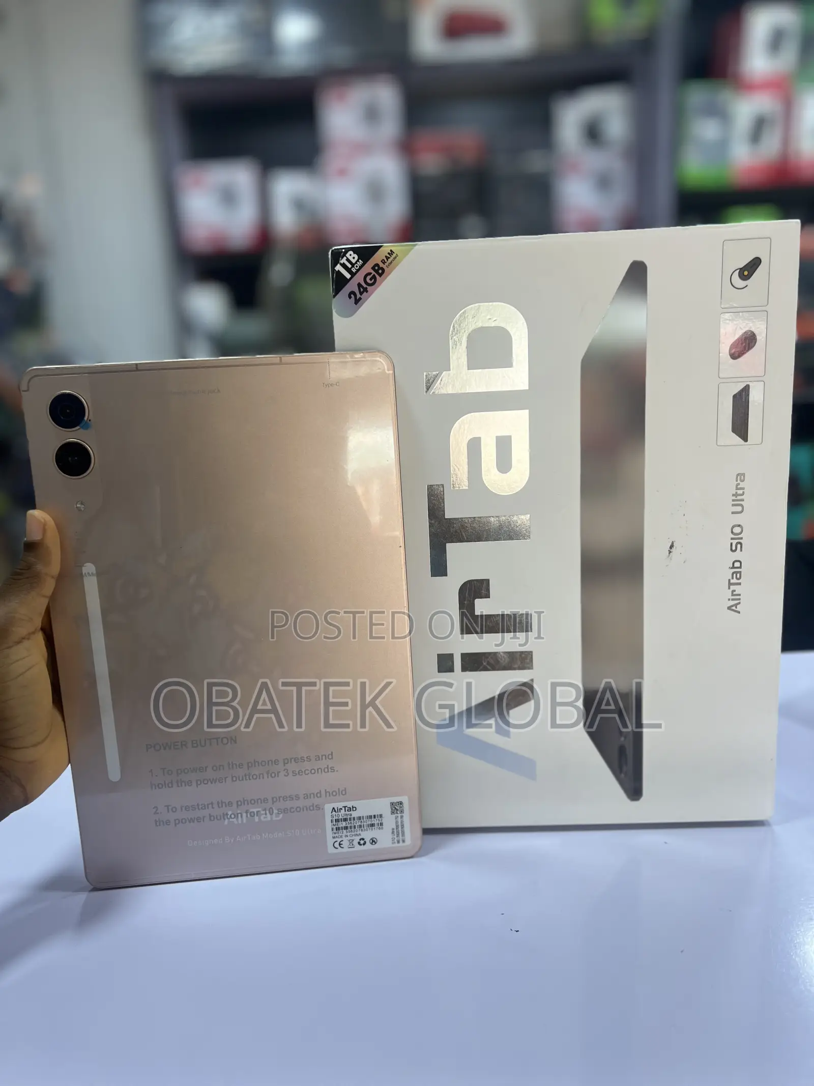 AirTab S10 Ultra 1 TB Pink