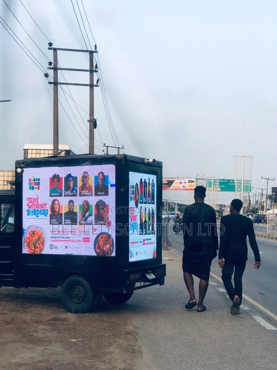 Mobile /Moving LED Screen Truck