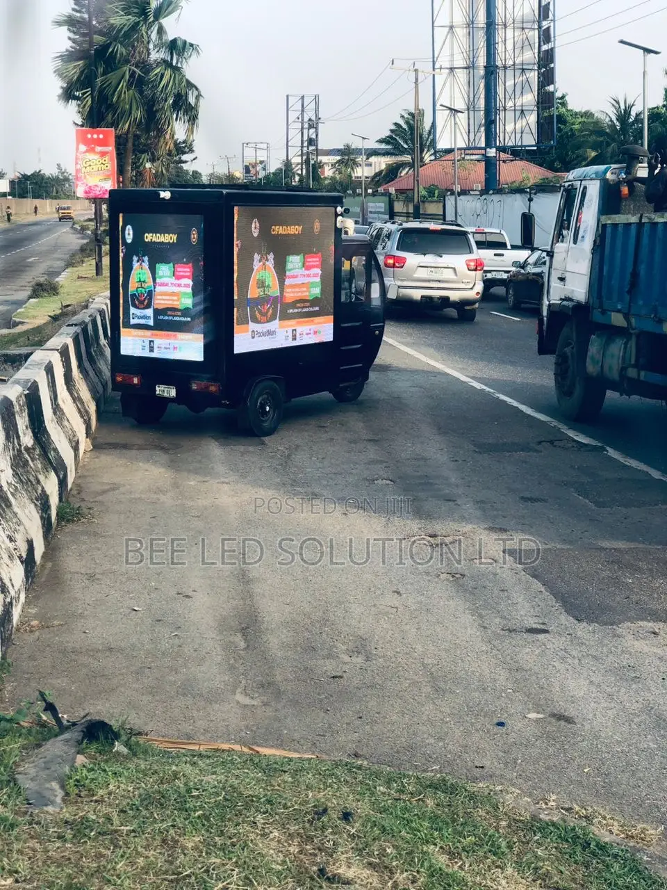 Mobile /Moving LED Screen Truck
