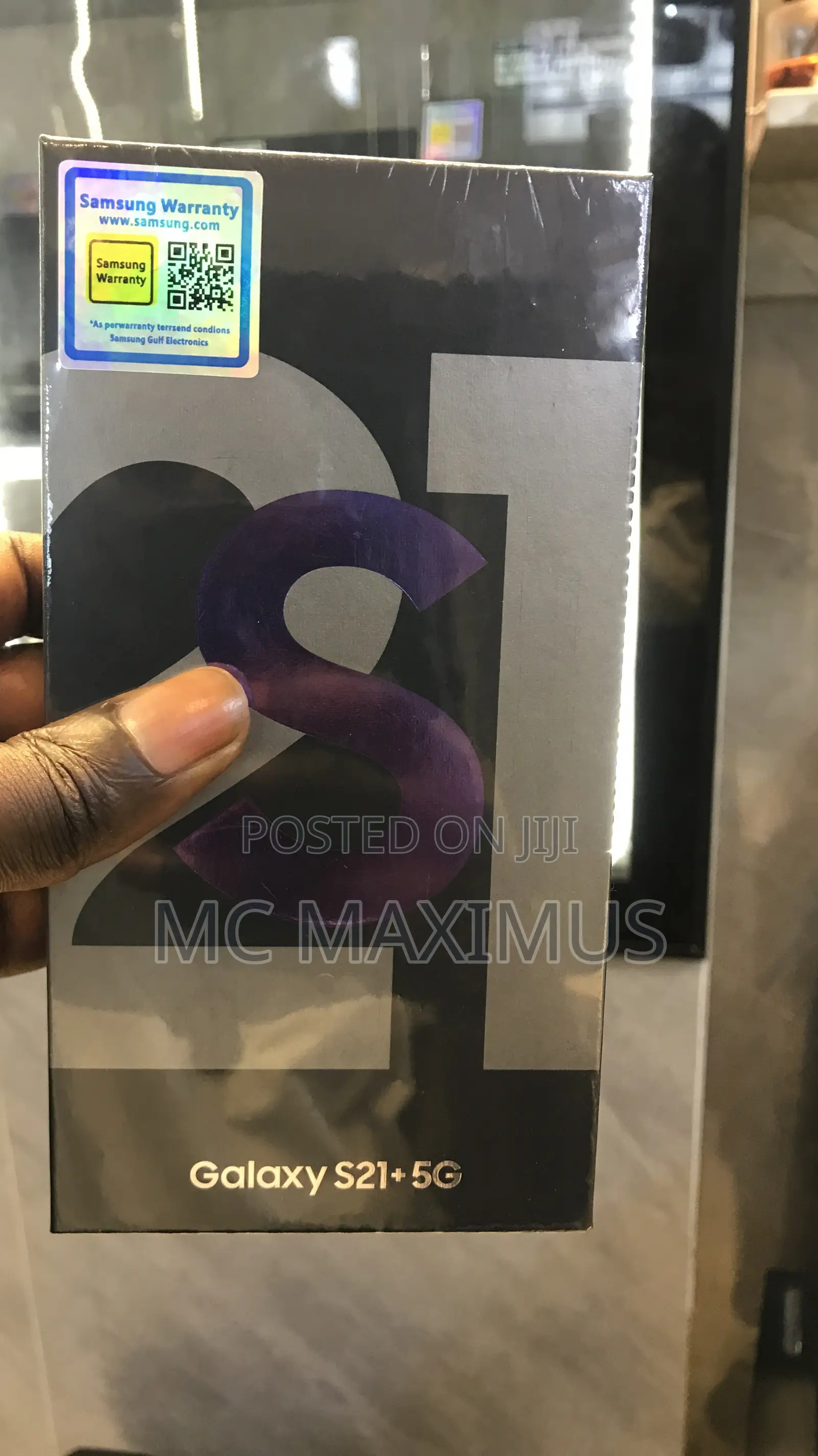New Samsung Galaxy S21+ 5G 128 GB Purple