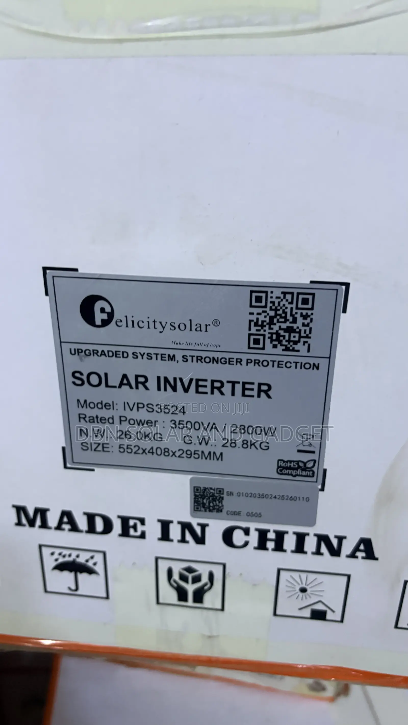 3.5kva 24v Felicity Solar Ivps Non Hybrid Available in Stock