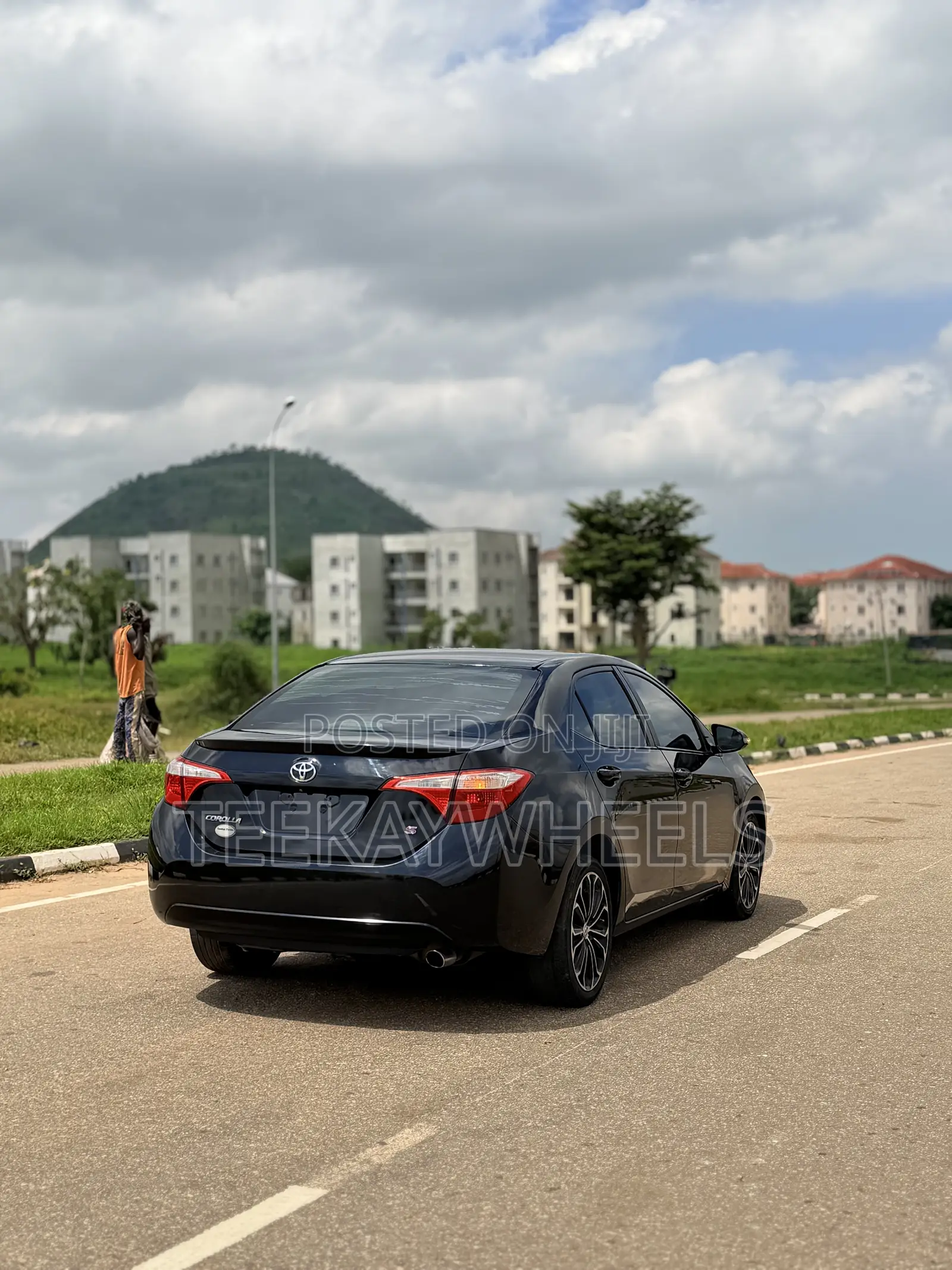 Toyota Corolla S 4dr Sedan (1.8L 4cyl CVT) 2015 Black