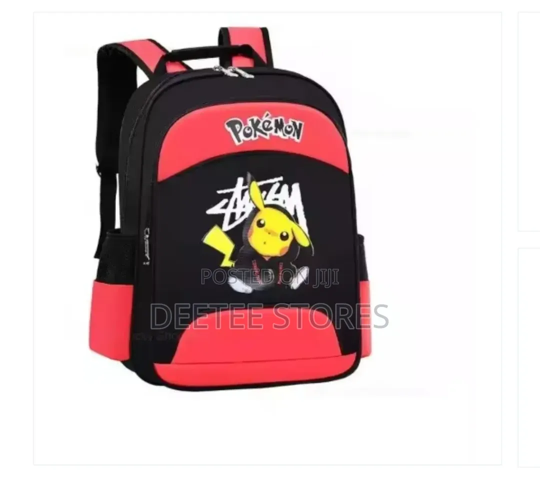 Pokémon School Bag Red Colour)