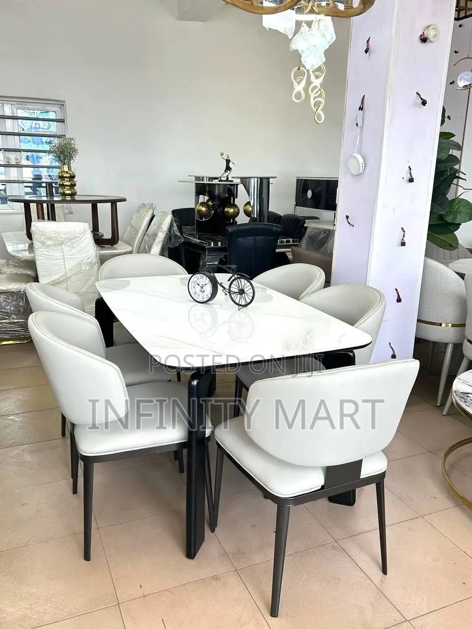 Modern Classic Dining Set (6 Seater).