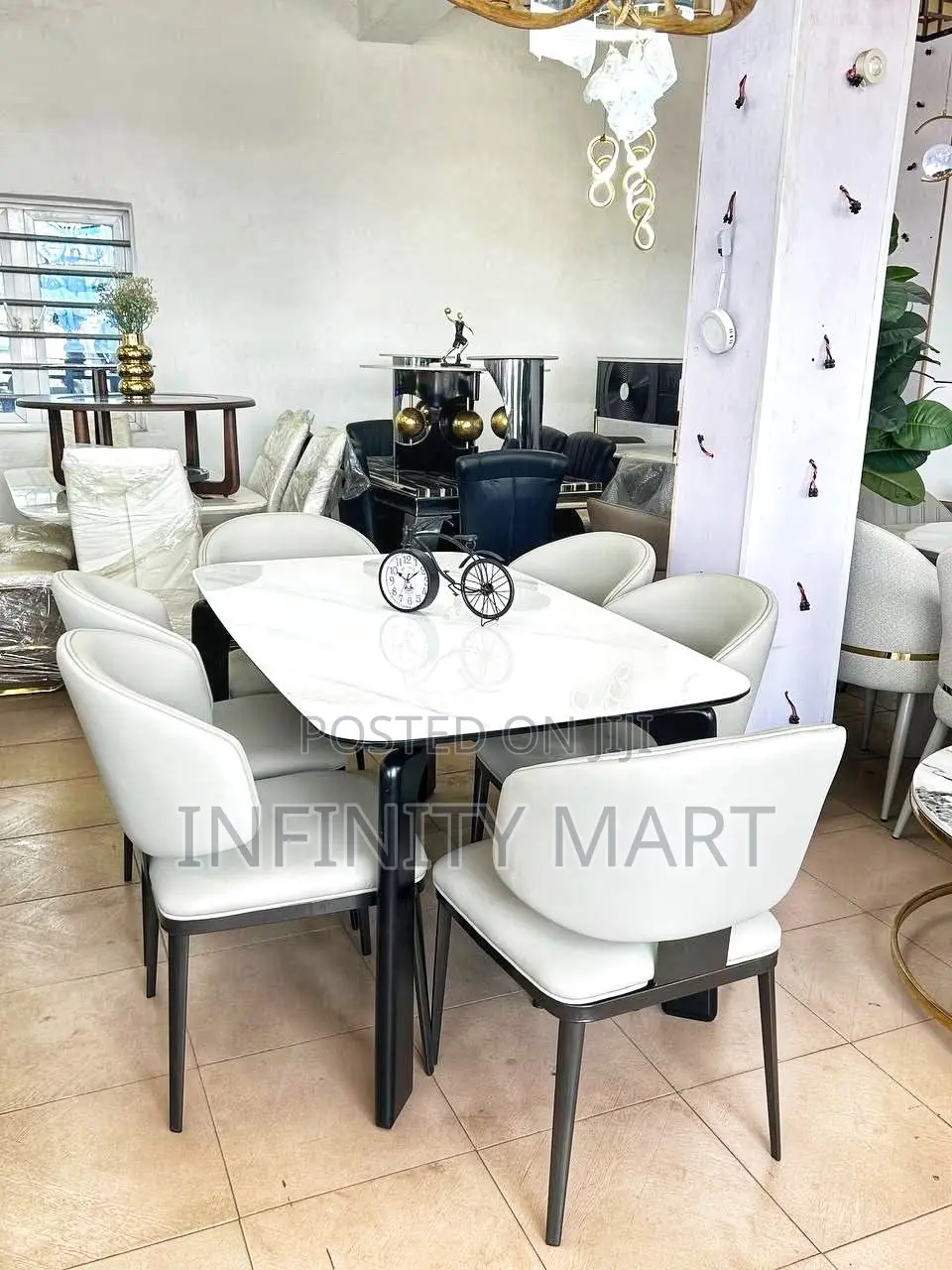 Modern Classic Dining Set (6 Seater).