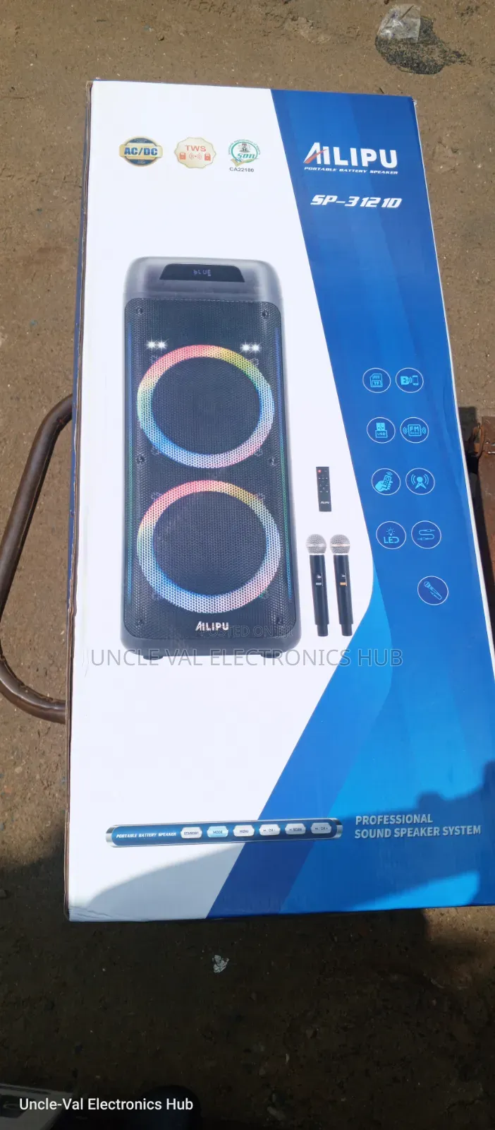 Ailipu Portable Battery PA Speaker System (SP-3121D)