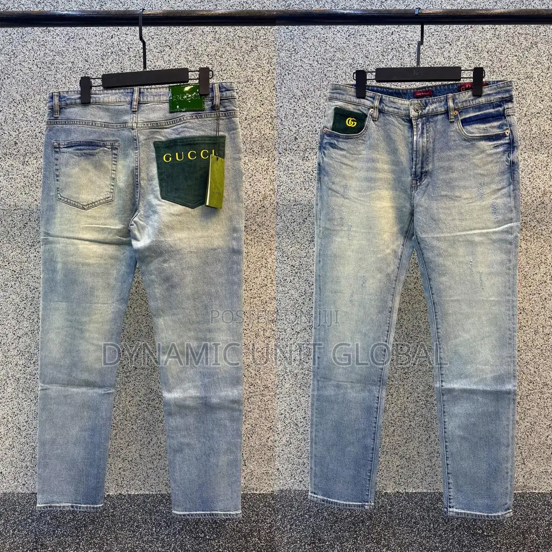 Louis Vuitton, Gucci, Loewe Jean Collection