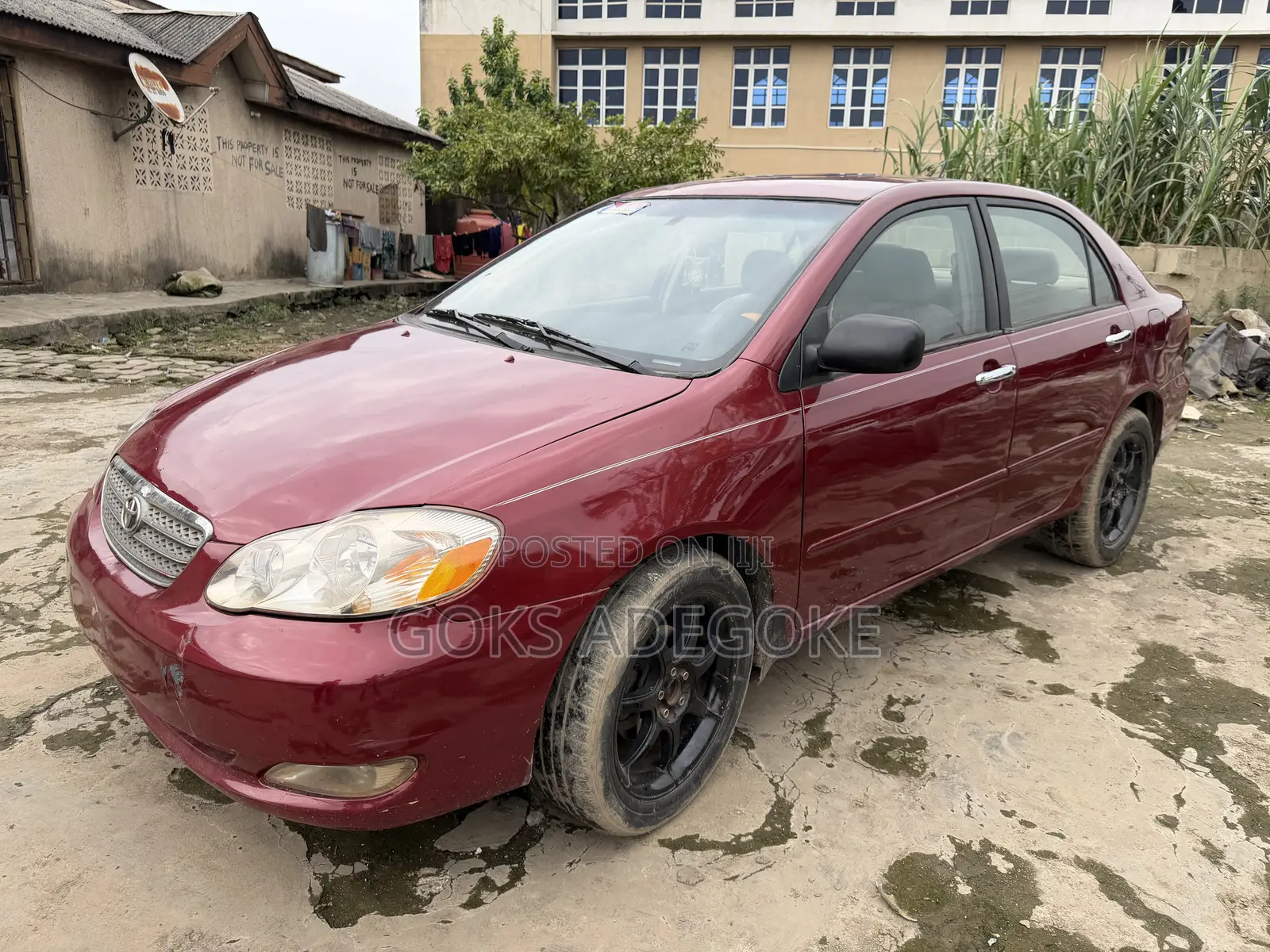 Toyota Corolla 2004 Burgundy