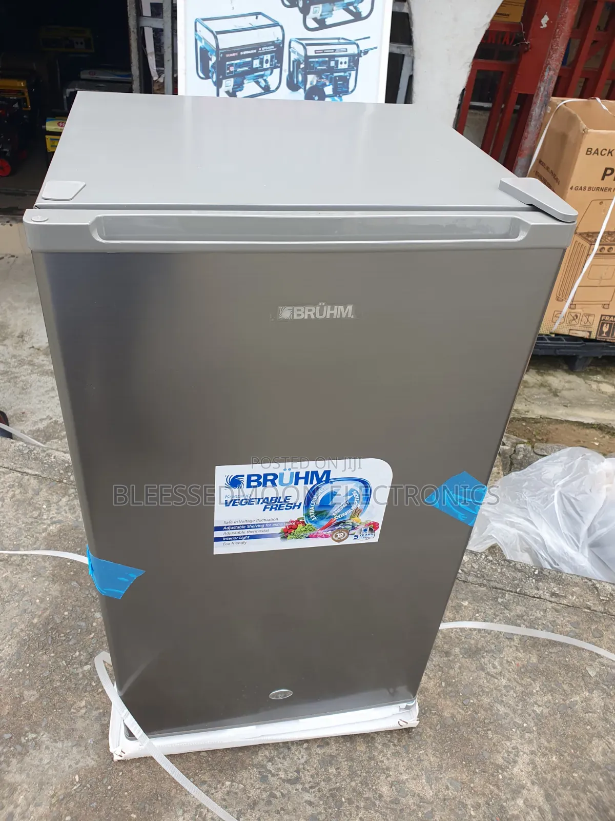 Bruhm Inverter Table Top Refrigerator With 10 Yrs Company Warranty