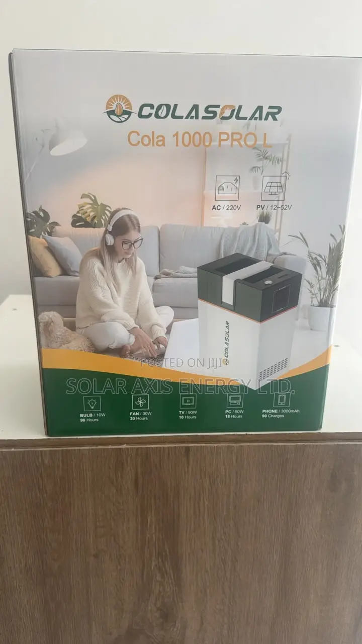 COLA 1000 Solar Neo Generator 300W | Backup Power Solution