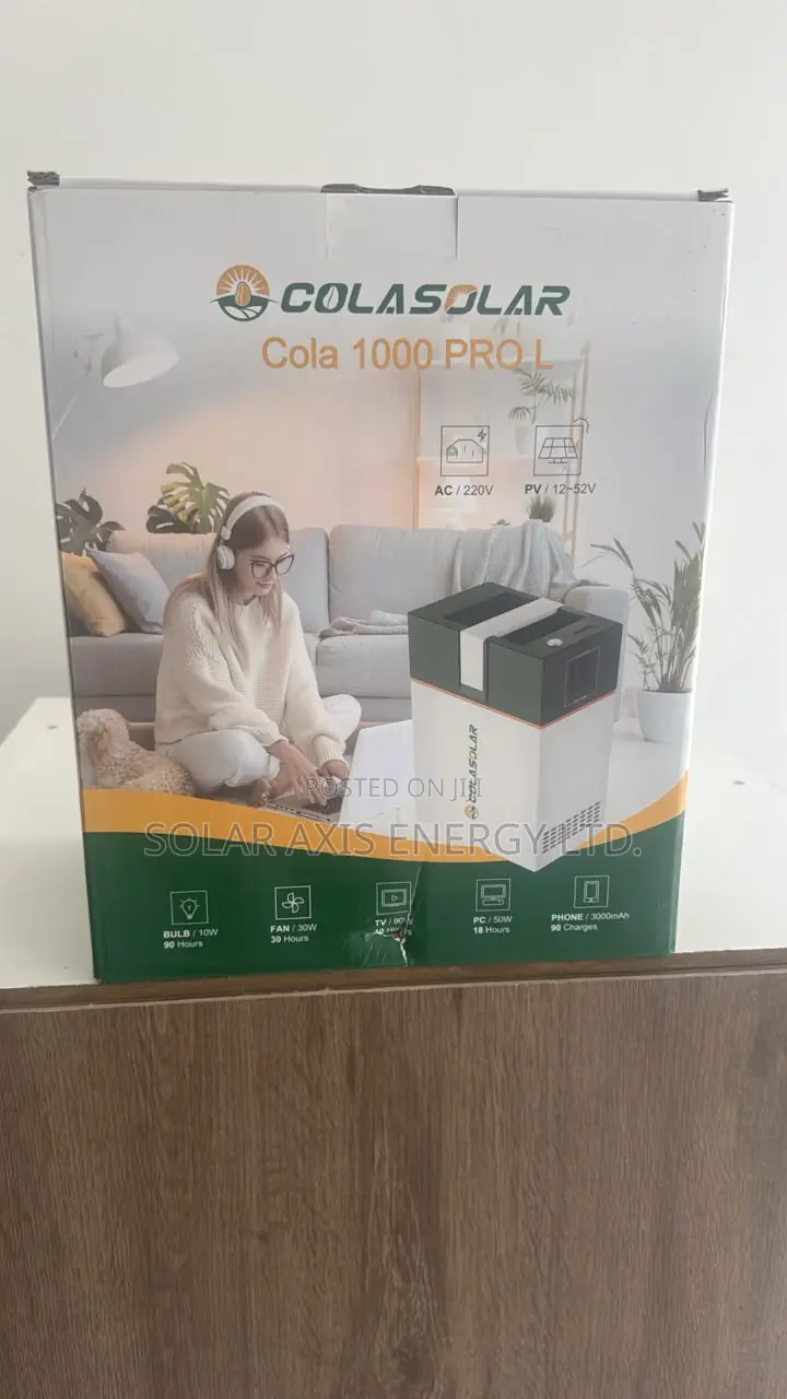 COLA 1000 Solar Neo Generator 300W | Backup Power Solution