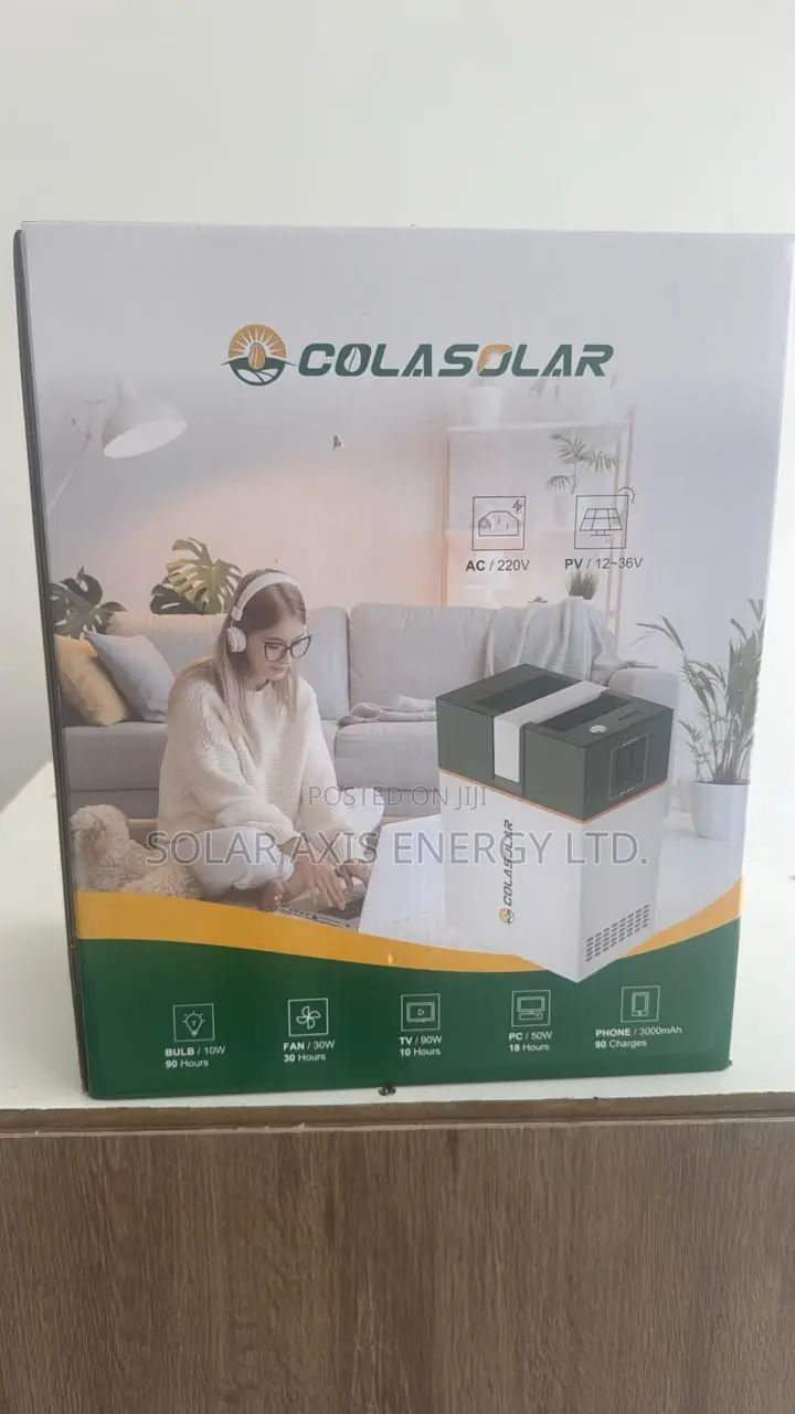 COLA 1000 Solar Generator 200W | Backup Power Solution