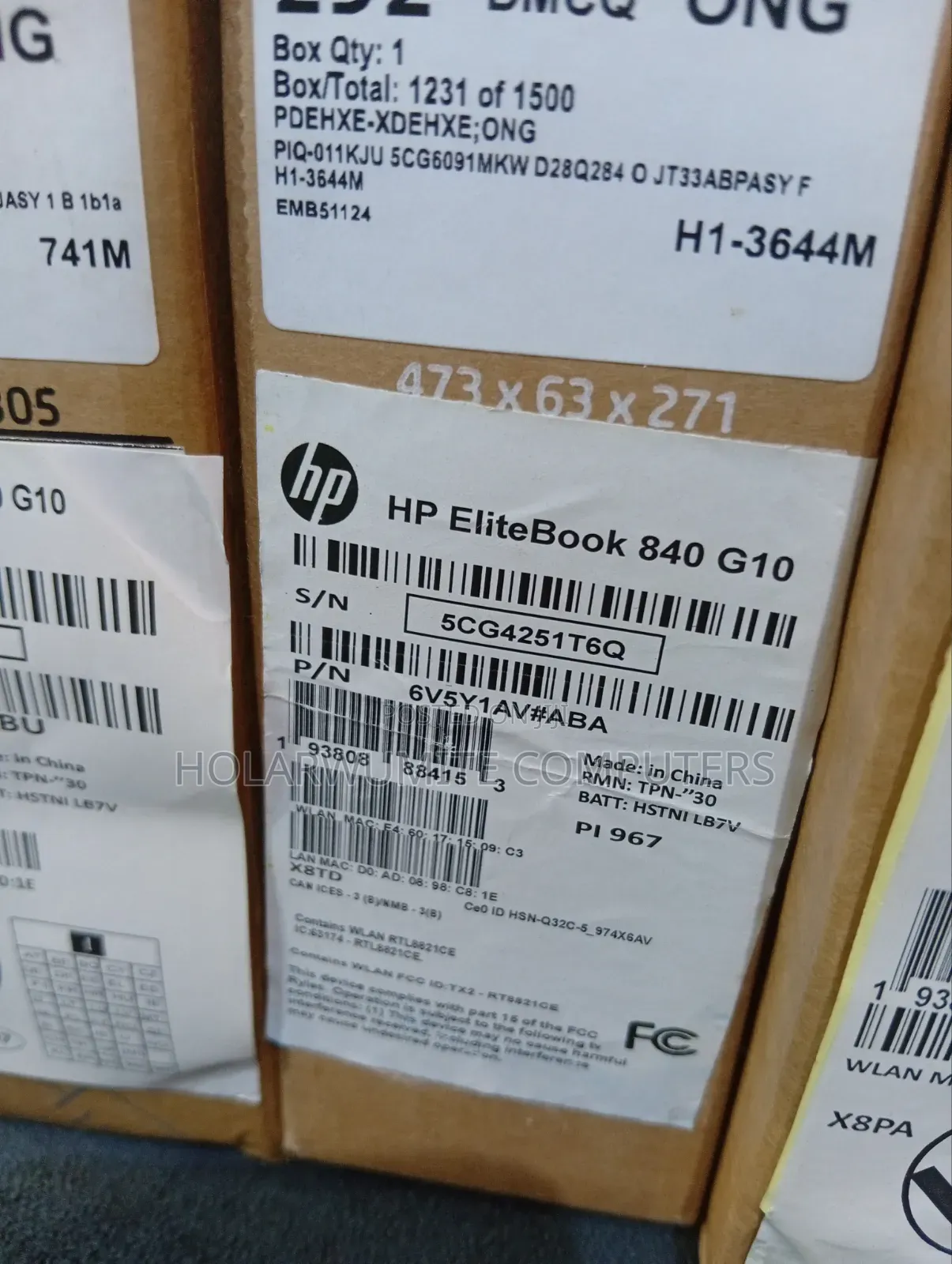 New Laptop HP EliteBook 840 G10 16GB Intel Core i7 SSD 512GB