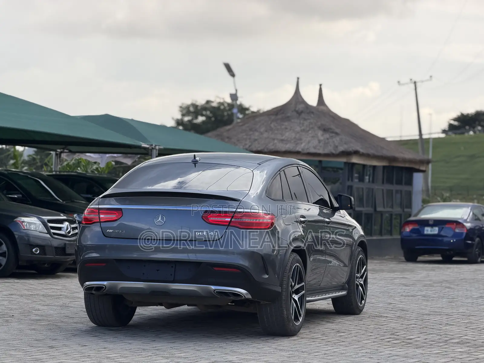 Mercedes-Benz GLE-Class AMG GLE 43 4MATIC 2017 Gray
