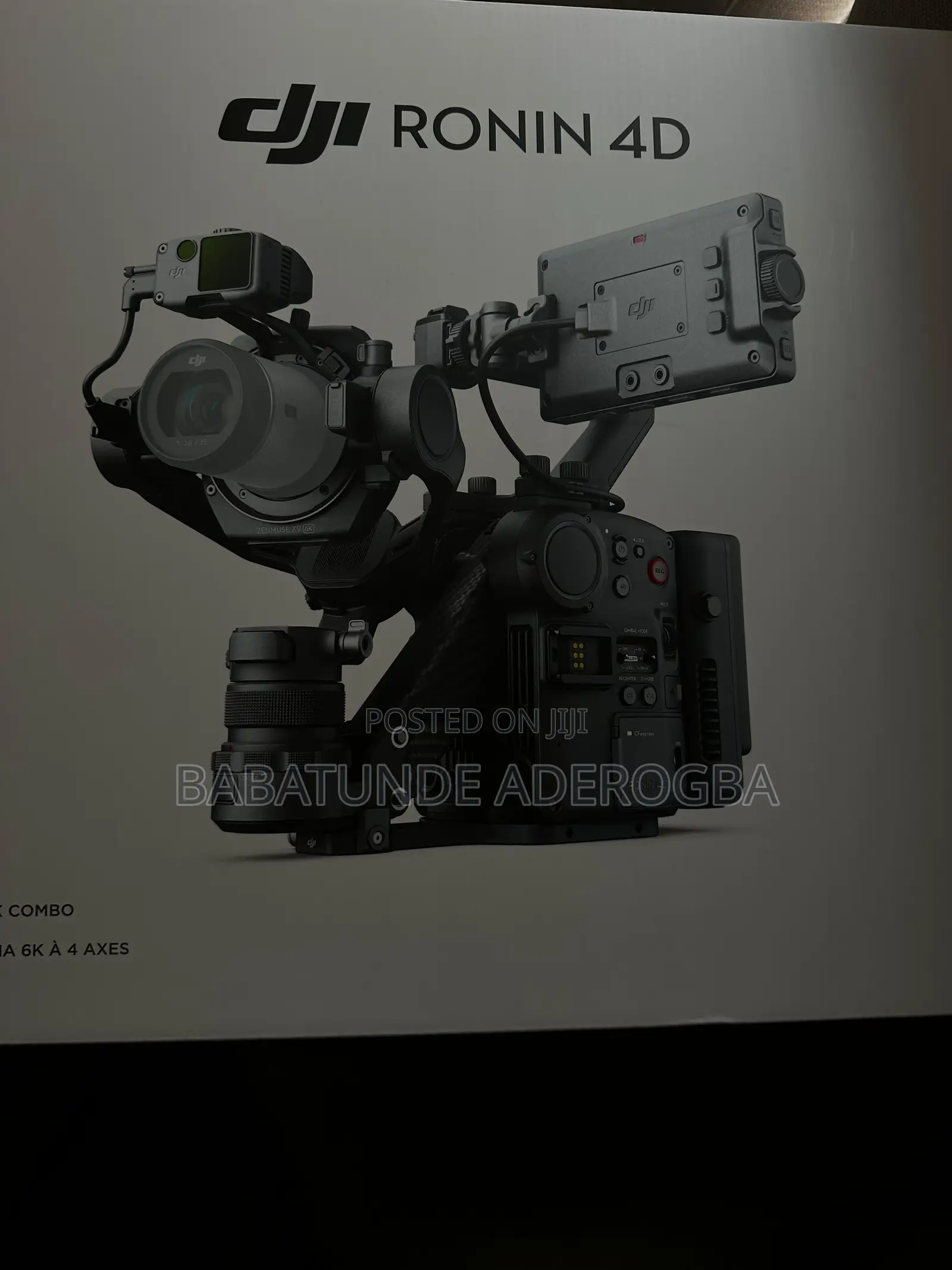Dji Ronin 4d 4 Axis Cinema Camera Combo