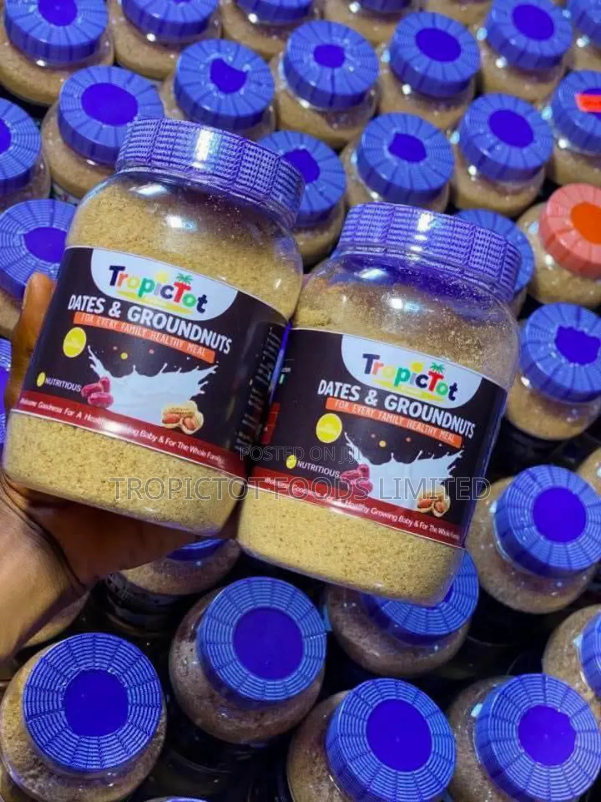 Tropictot NouriNut (Dates Groundnut Blend) – Natural Blend