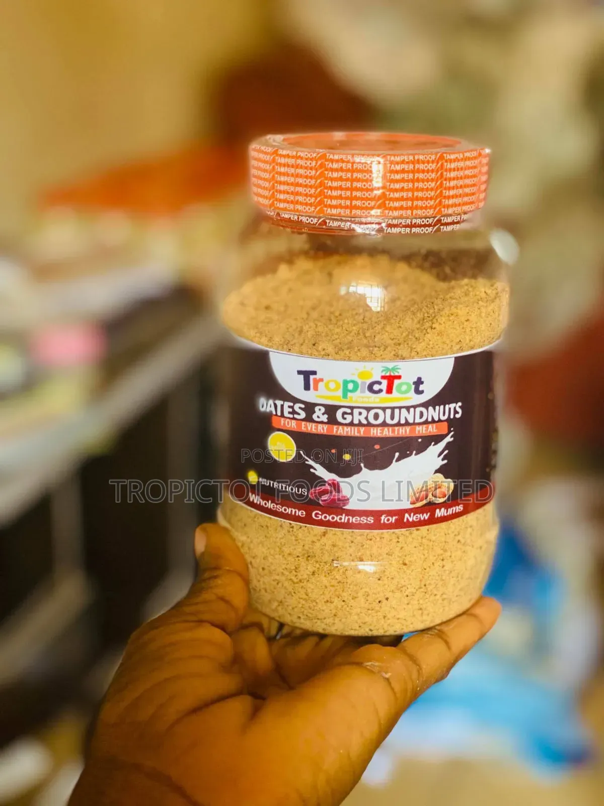 Tropictot NouriNut (Dates Groundnut Blend) – Natural Blend