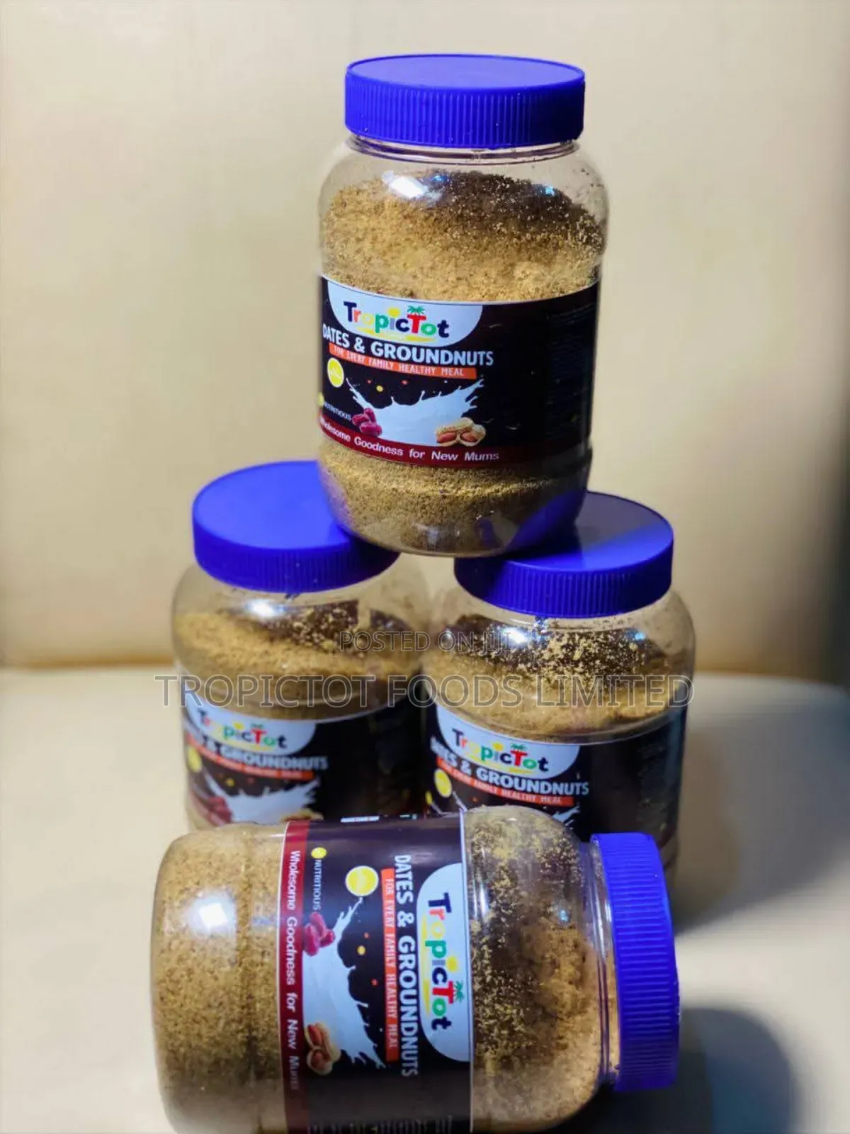 Tropictot NouriNut (Dates Groundnut Blend) – Natural Blend