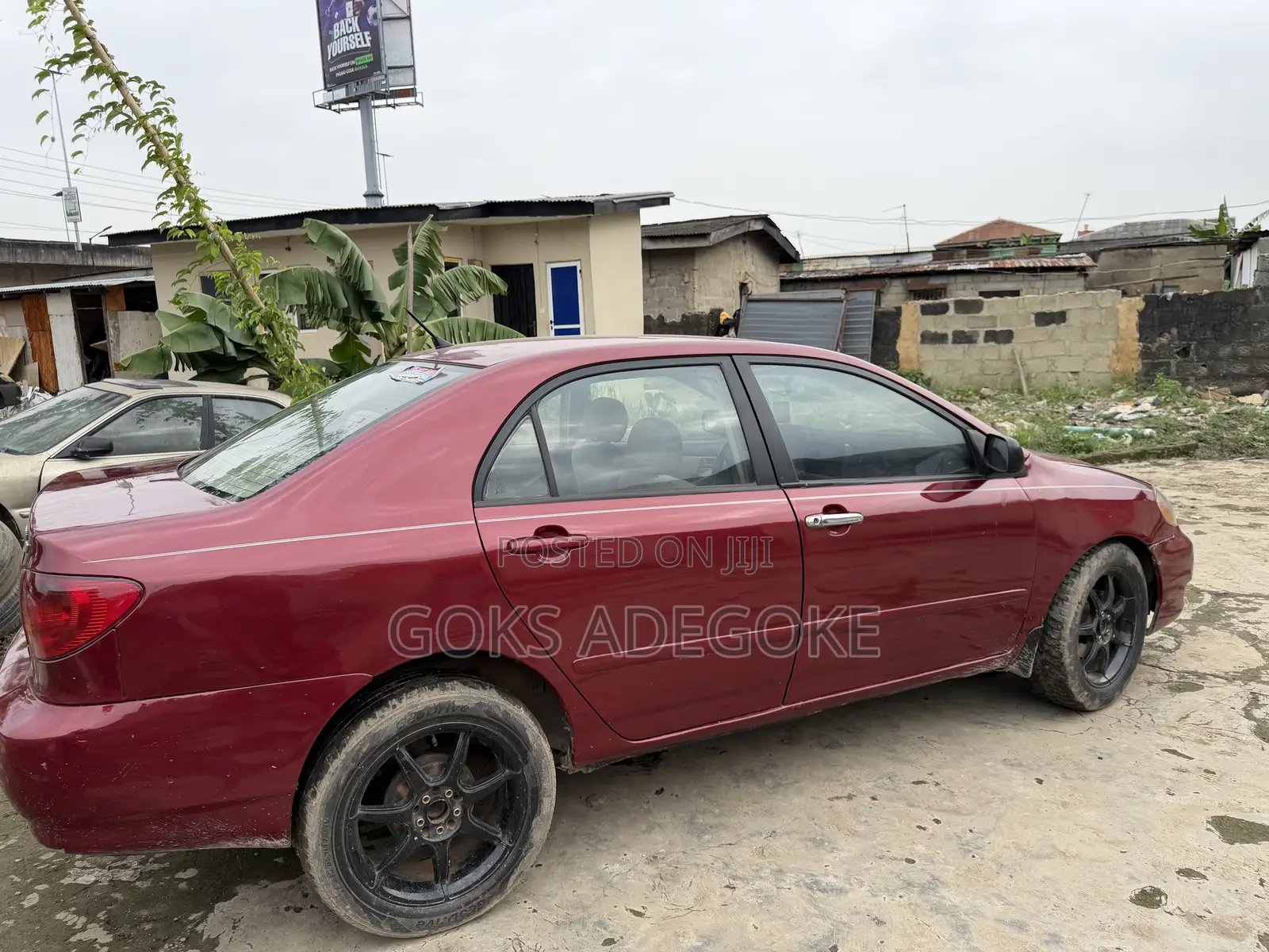 Toyota Corolla 2004 Burgundy