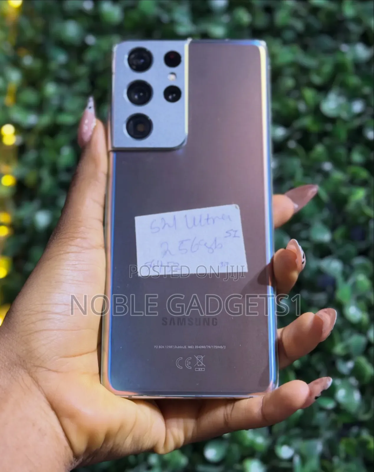 New Samsung Galaxy S21 Ultra 5G 128 GB Silver