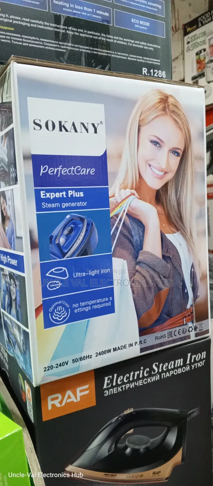 Sokany Commercial Electric Steam Iron