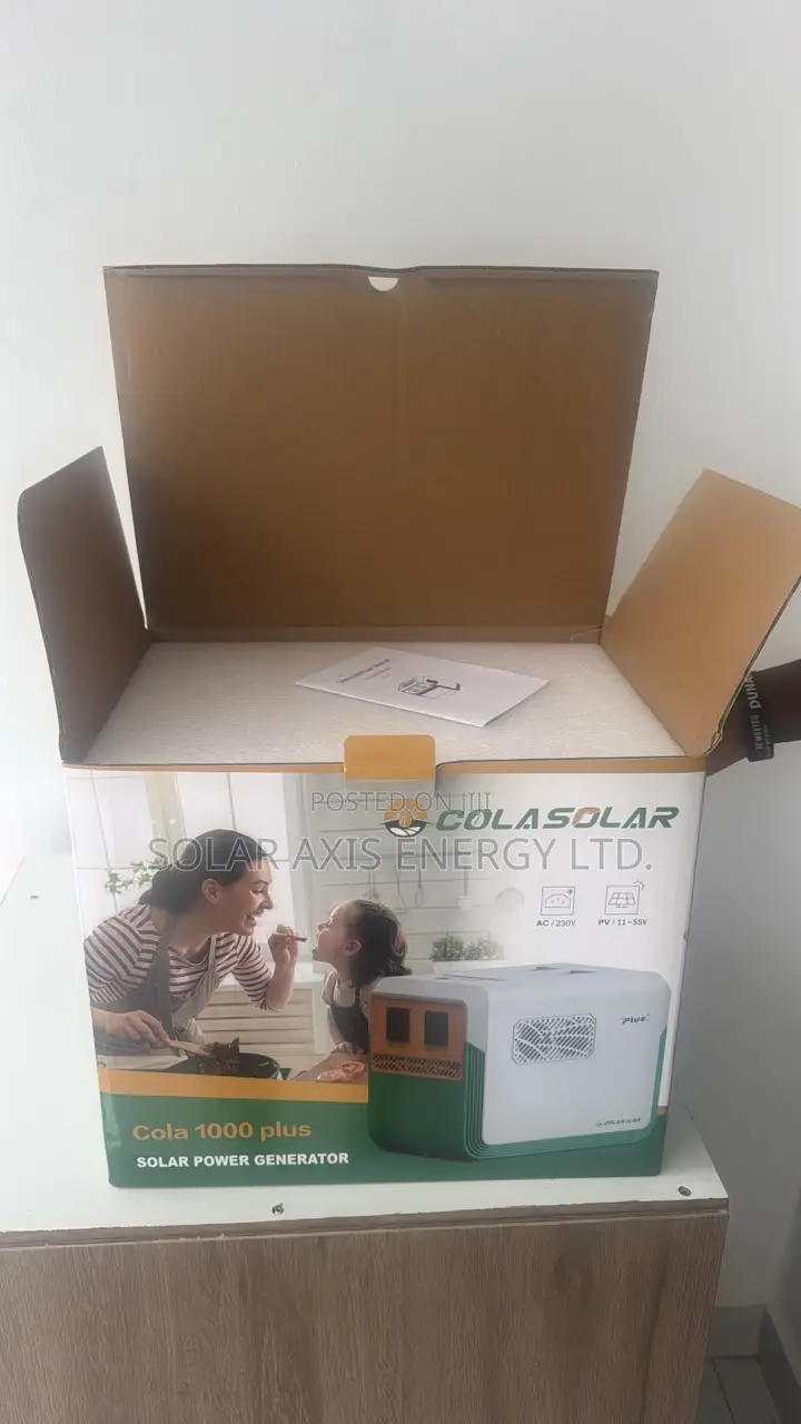 COLA 1000 Plus Solar Generator 500W | Backup Power Solution