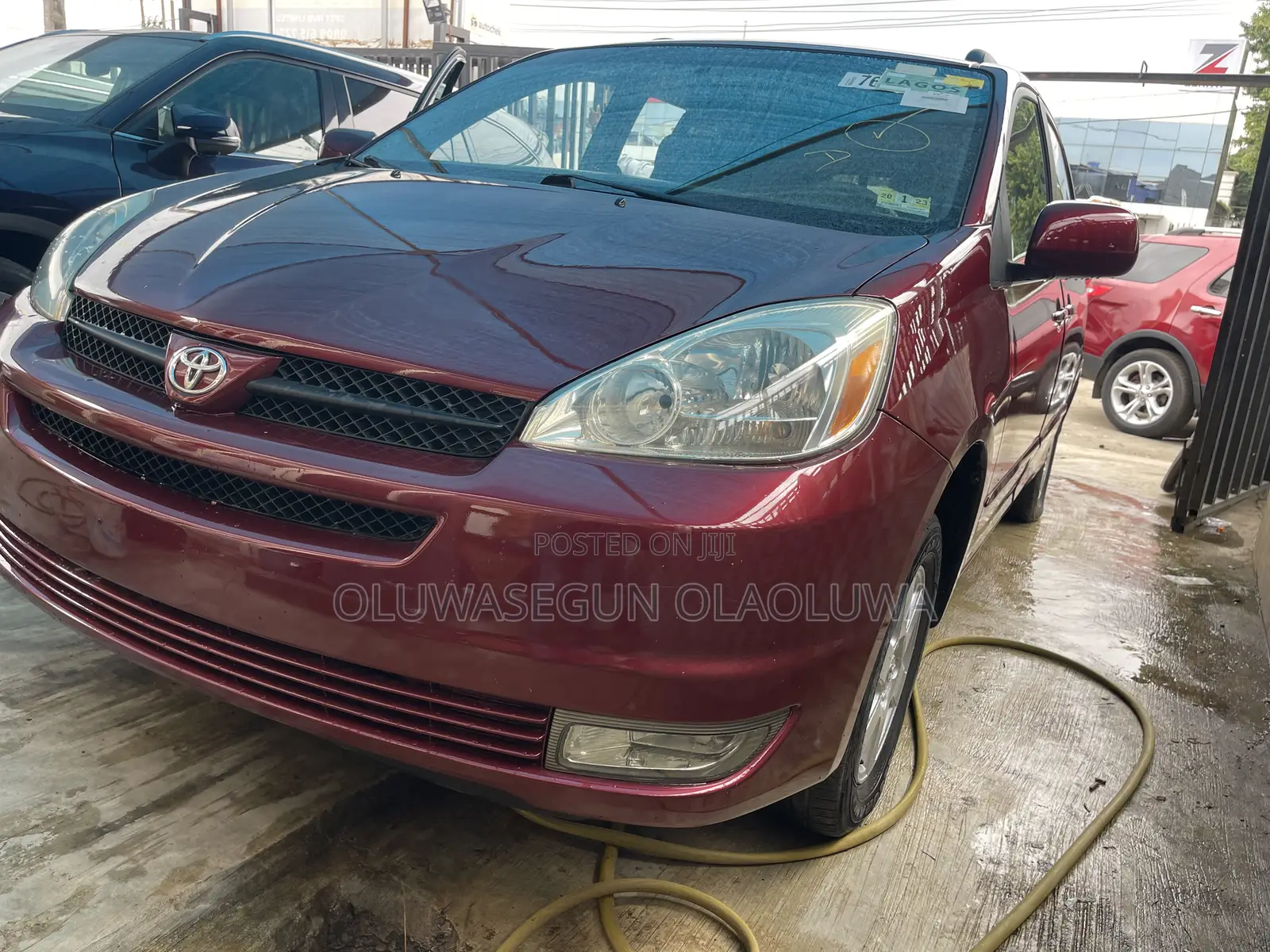 Toyota Sienna XLE AWD (3.3L V6 5A) 2004 Red