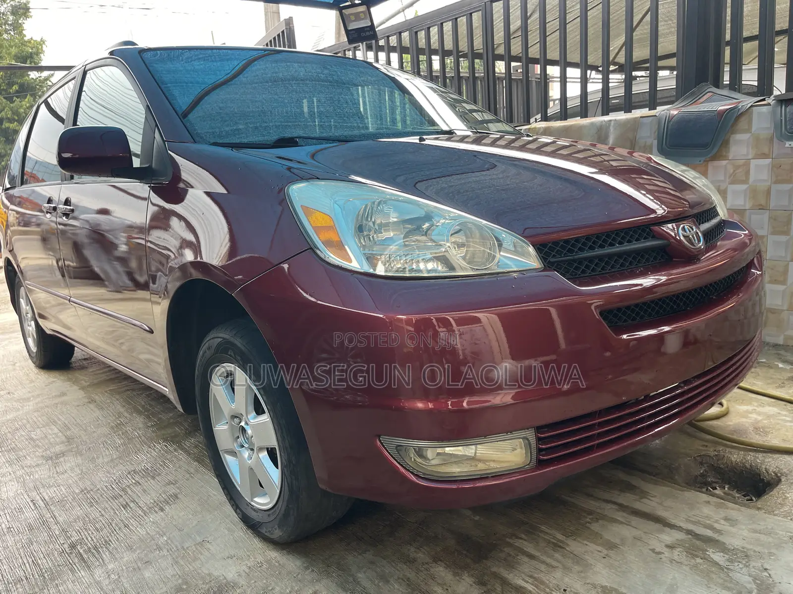 Toyota Sienna XLE AWD (3.3L V6 5A) 2004 Red