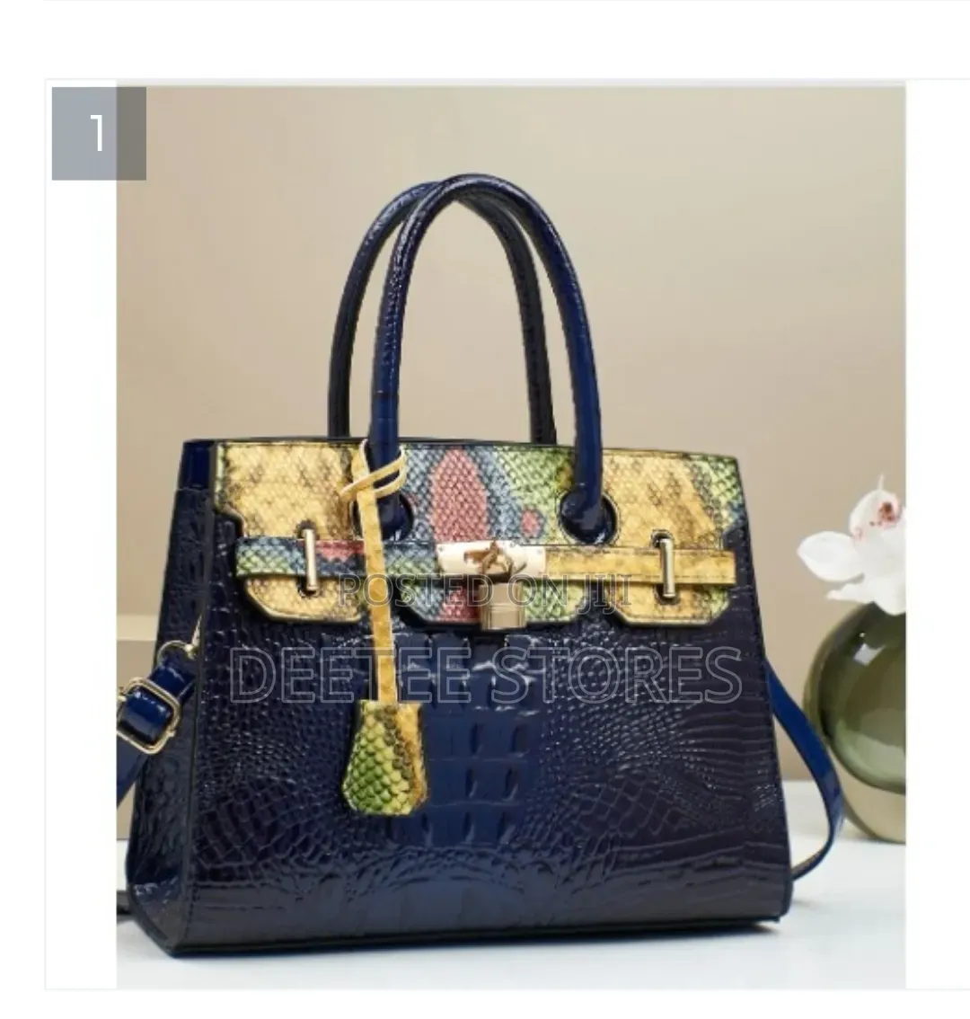 Royal Luxe Croc Handbag