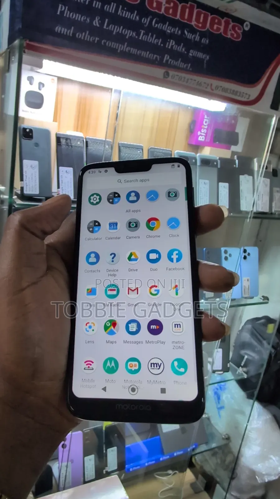 Motorola Moto G7 Power 32 GB Gray