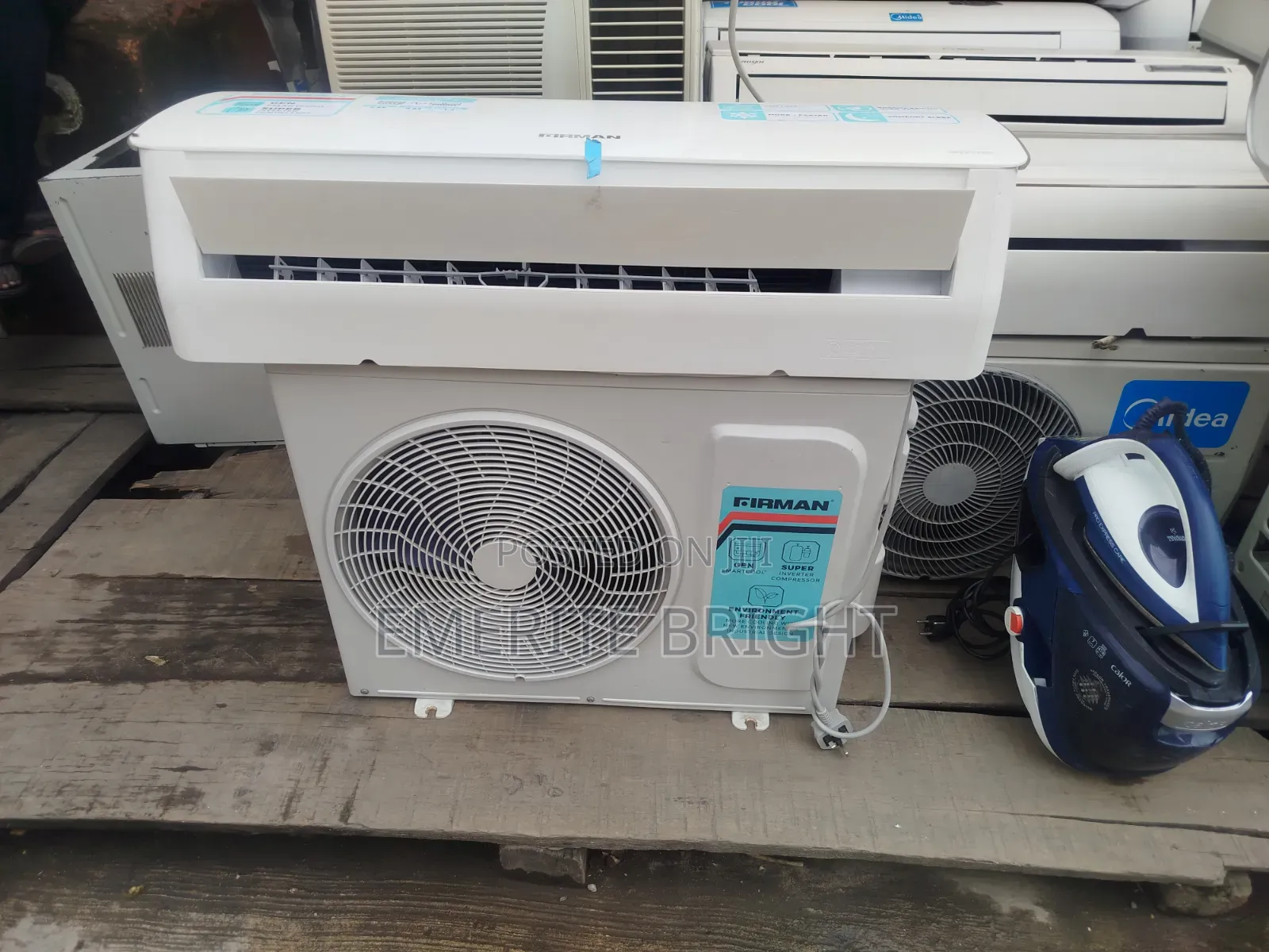 Firman Inverter AC 1.5 HP Wit Gass
