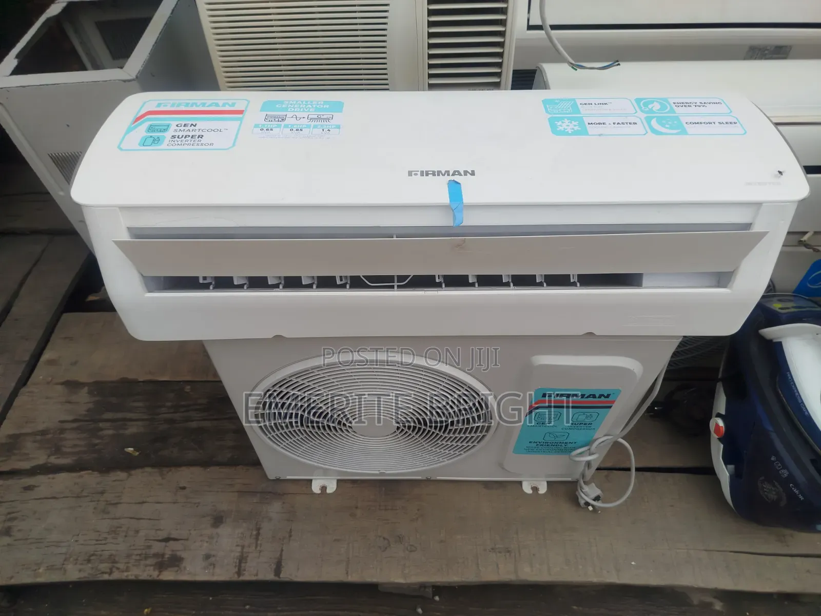 Firman Inverter AC 1.5 HP Wit Gass