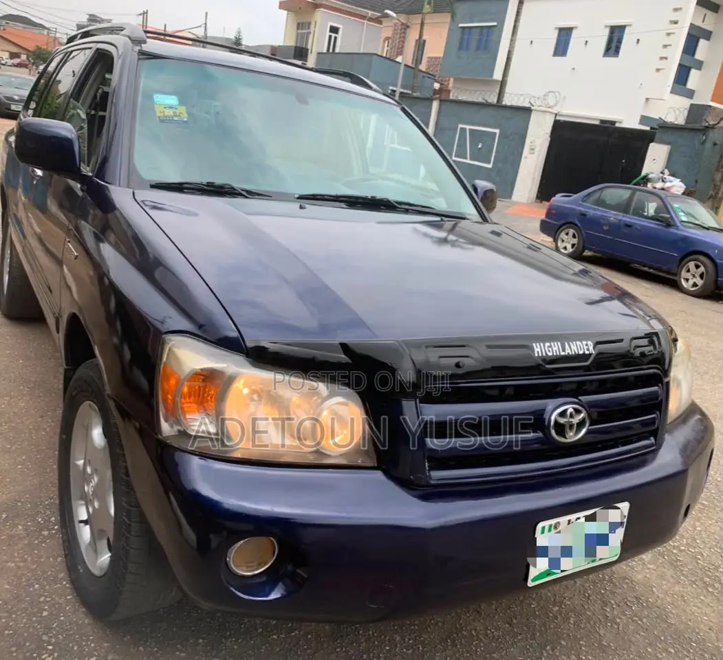 Toyota Highlander Limited V6 2006 Blue