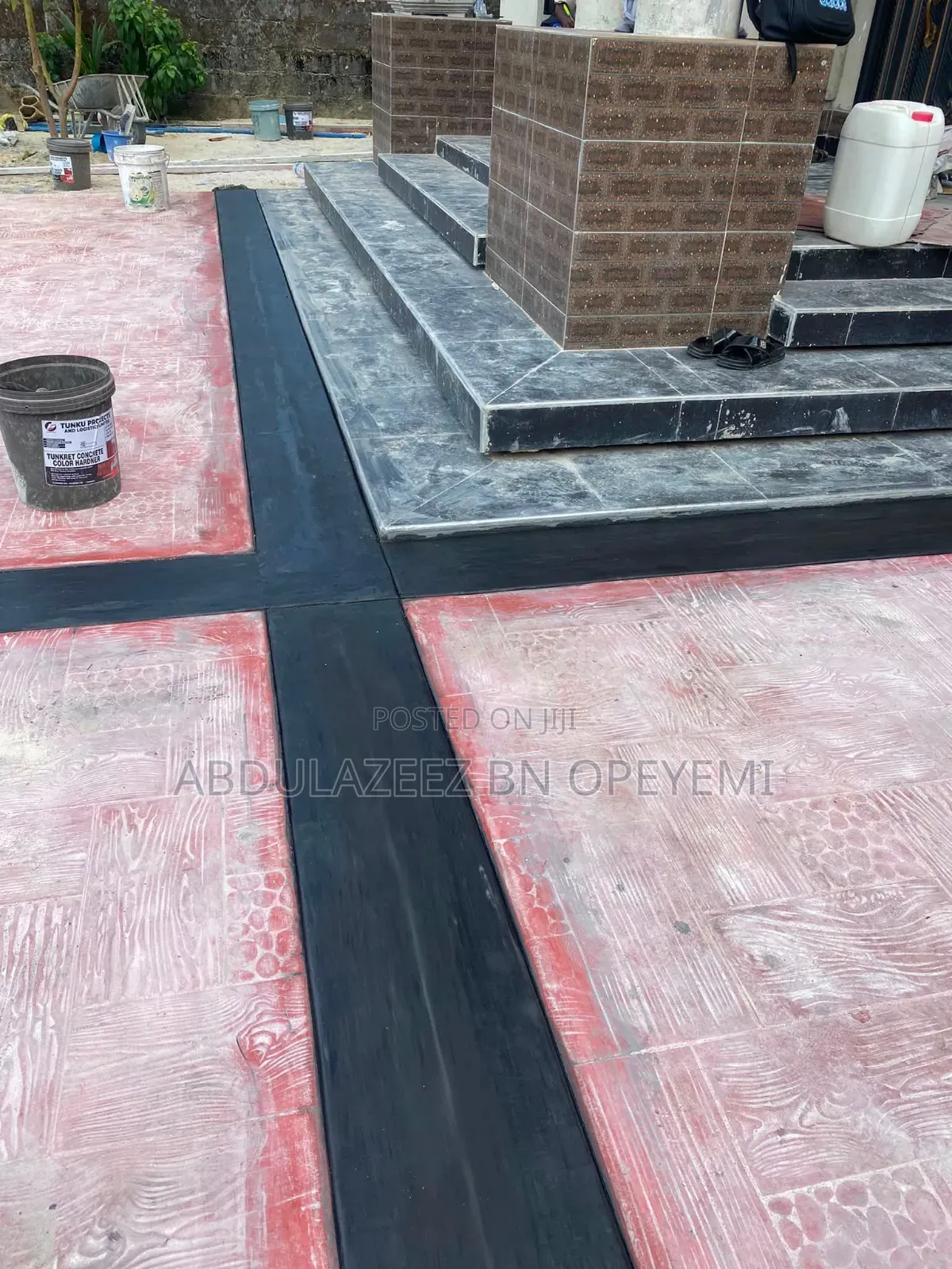 Concrete Floor Stamping
