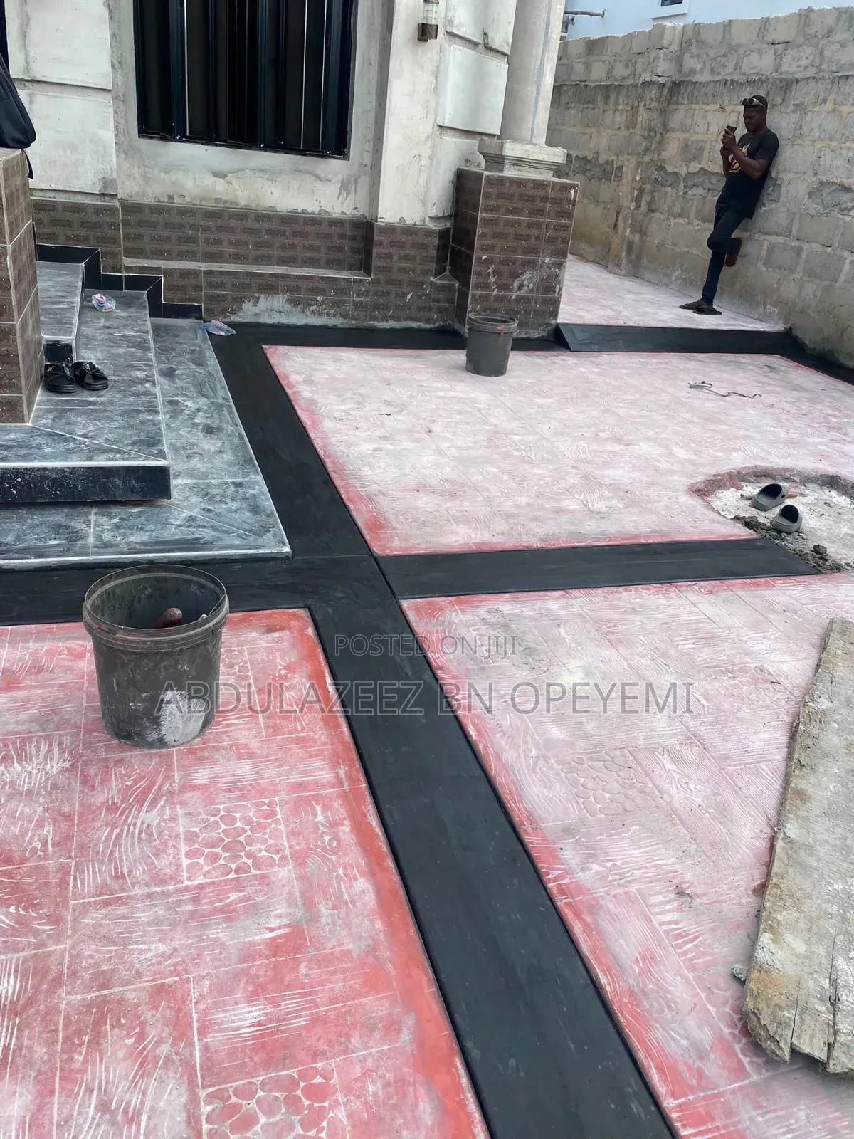 Concrete Floor Stamping