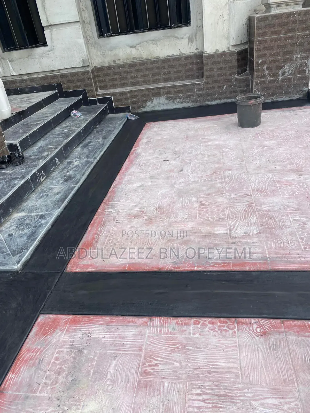 Concrete Floor Stamping