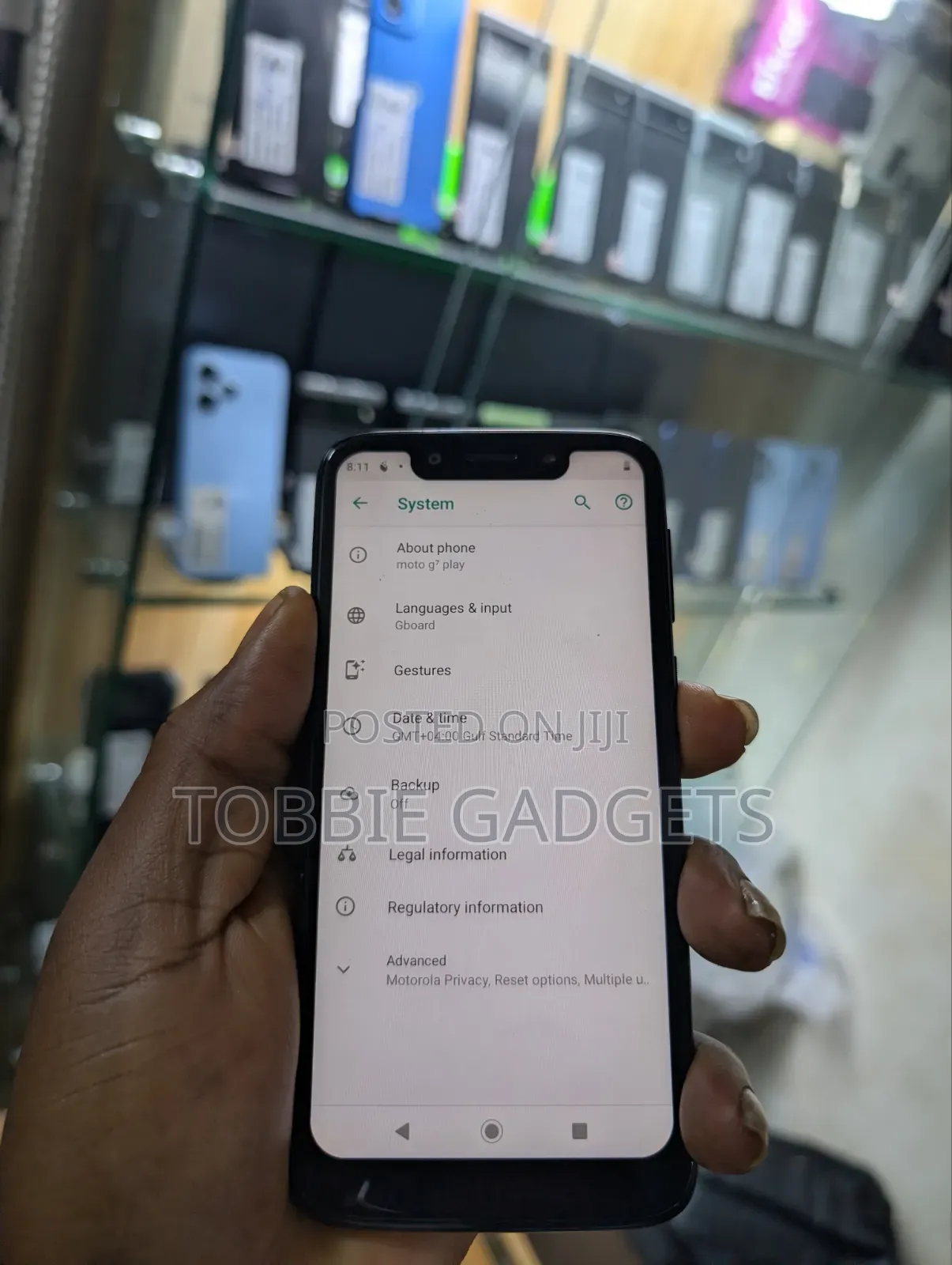 Motorola Moto G7 Play 32 GB Gray