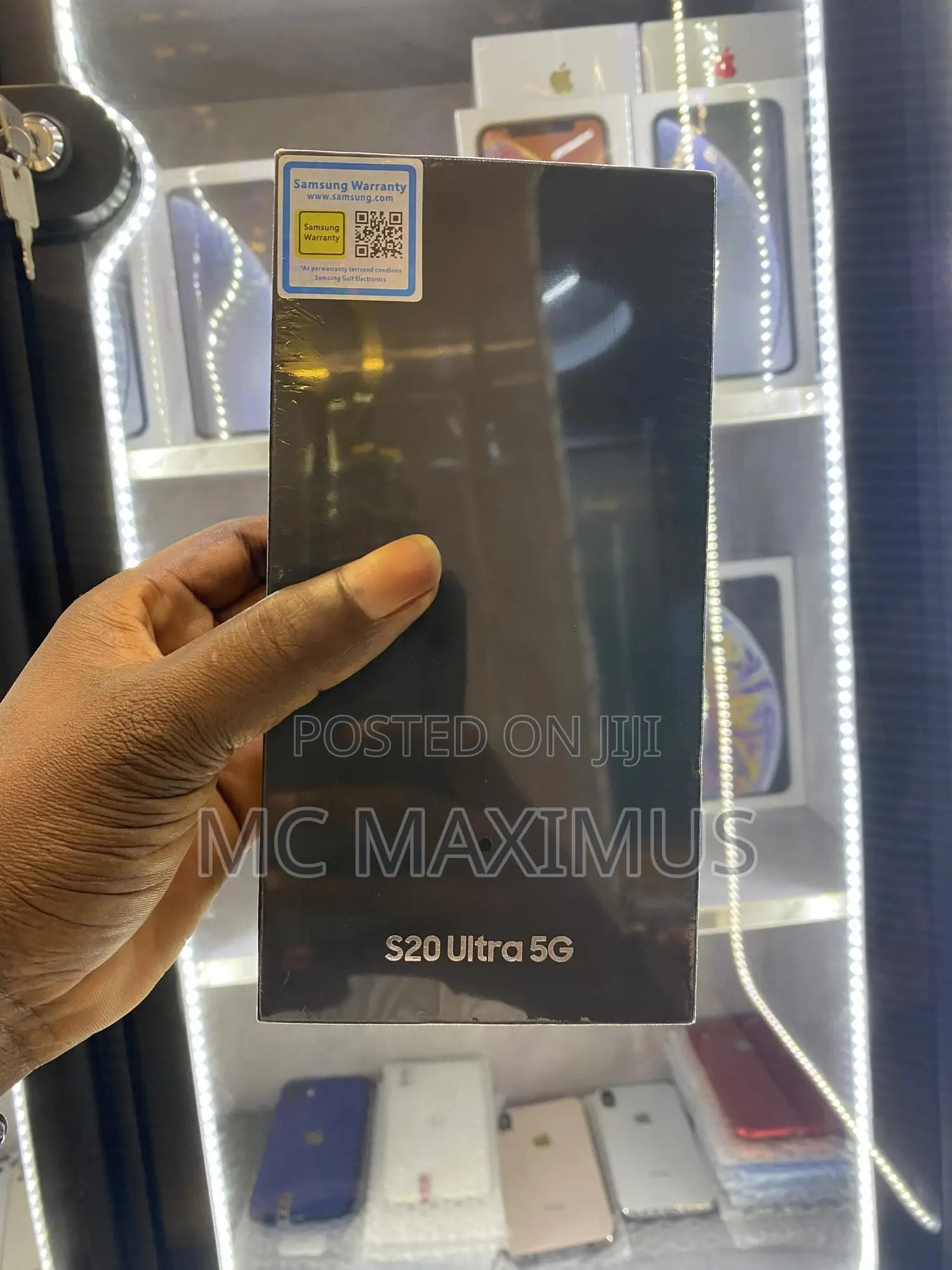 New Samsung Galaxy S20 Ultra 256 GB Gold