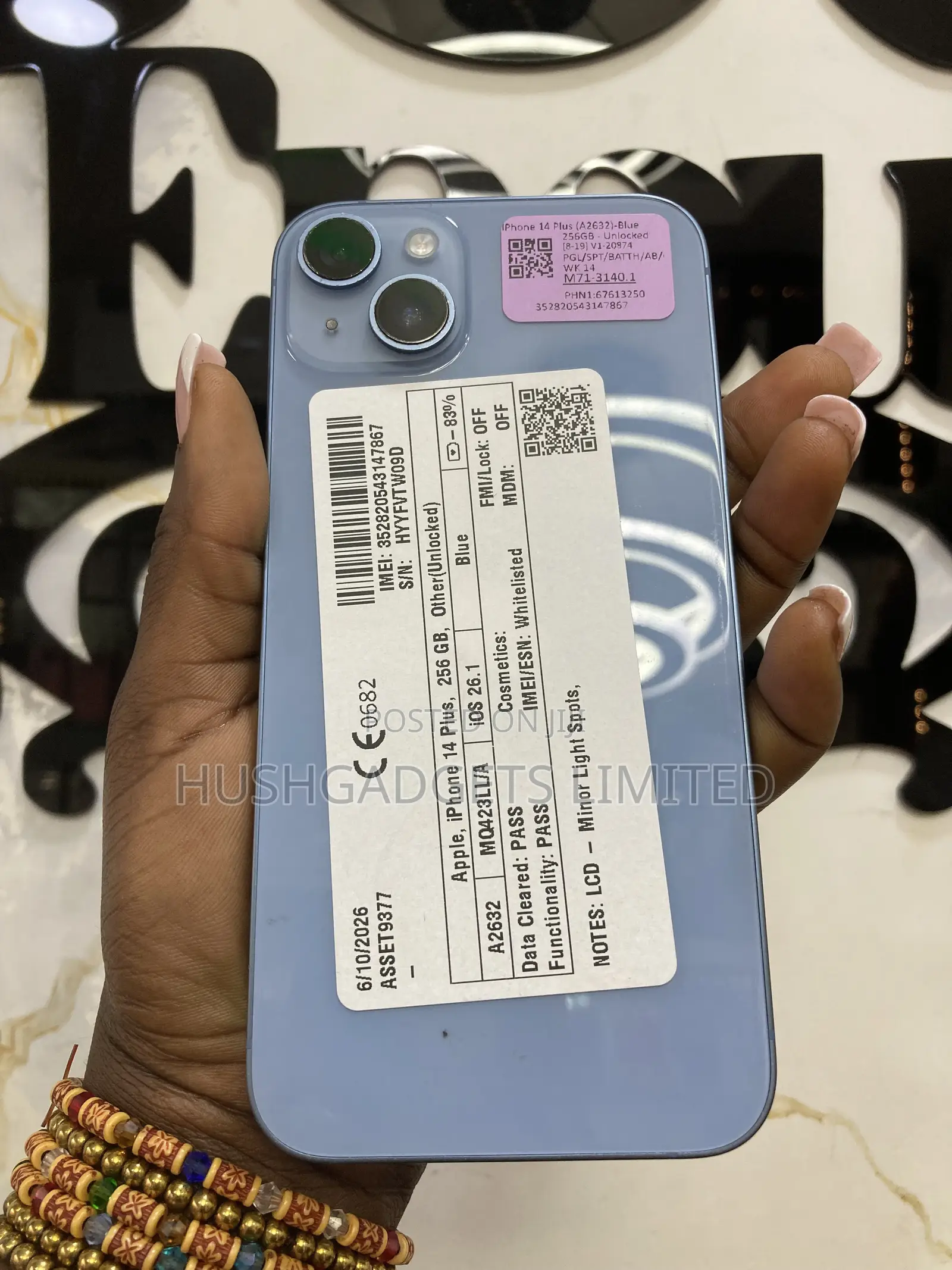 Apple iPhone 14 Plus 256 GB Blue