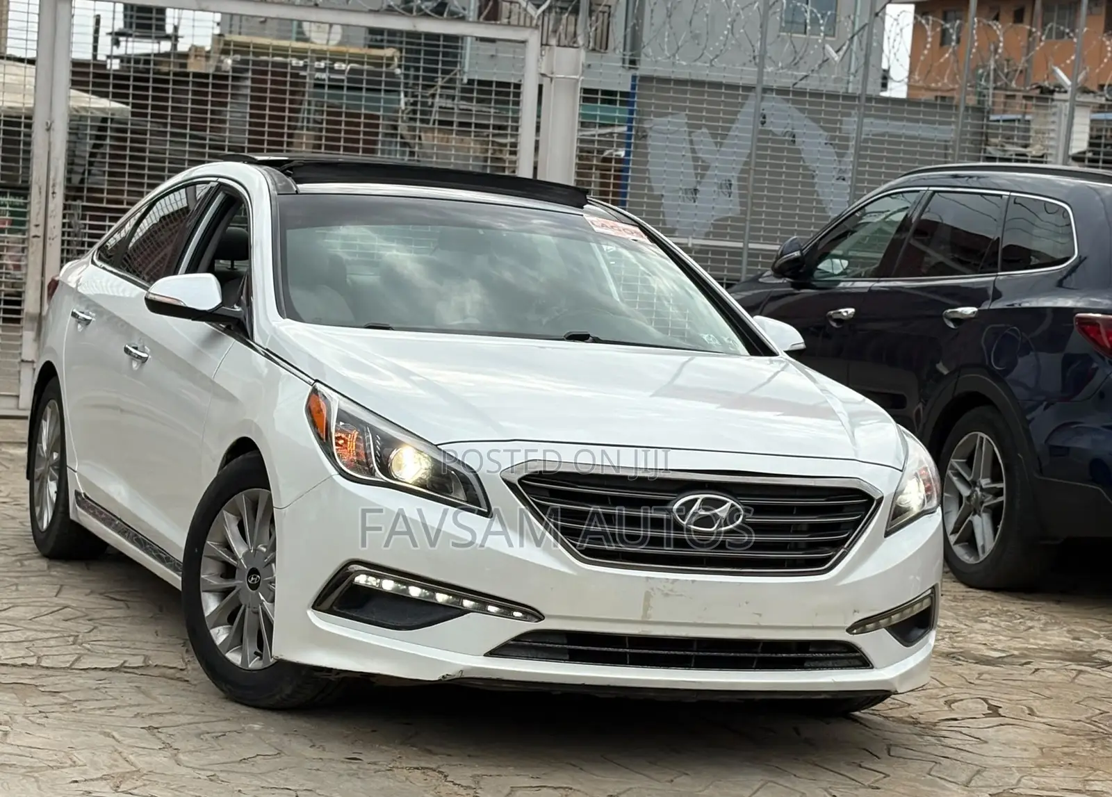 Hyundai Sonata Limited 4dr Sedan (2.4L 4cyl 6A) 2015 White