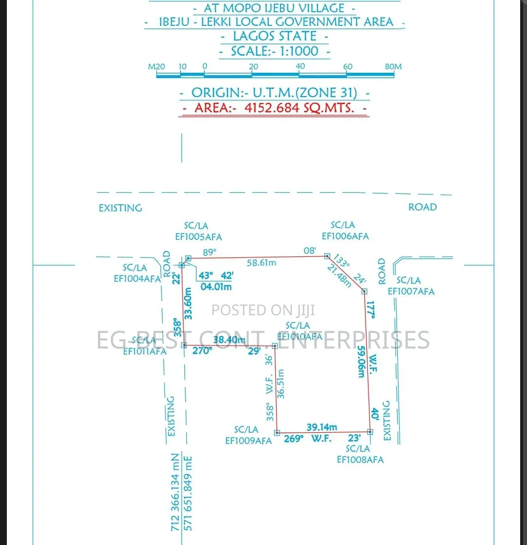 6 Plots of Dry Land Along Coastal Road