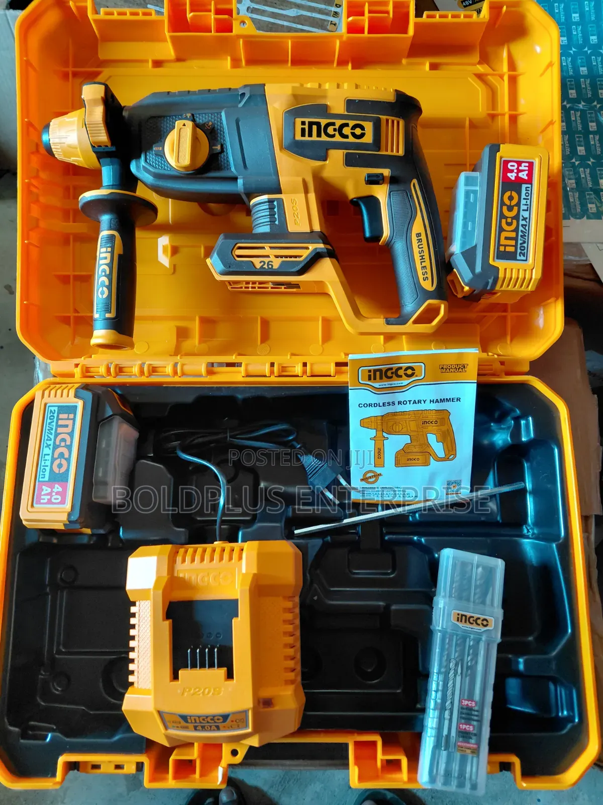 20v Max Rechargable Rotary Hammer Machine