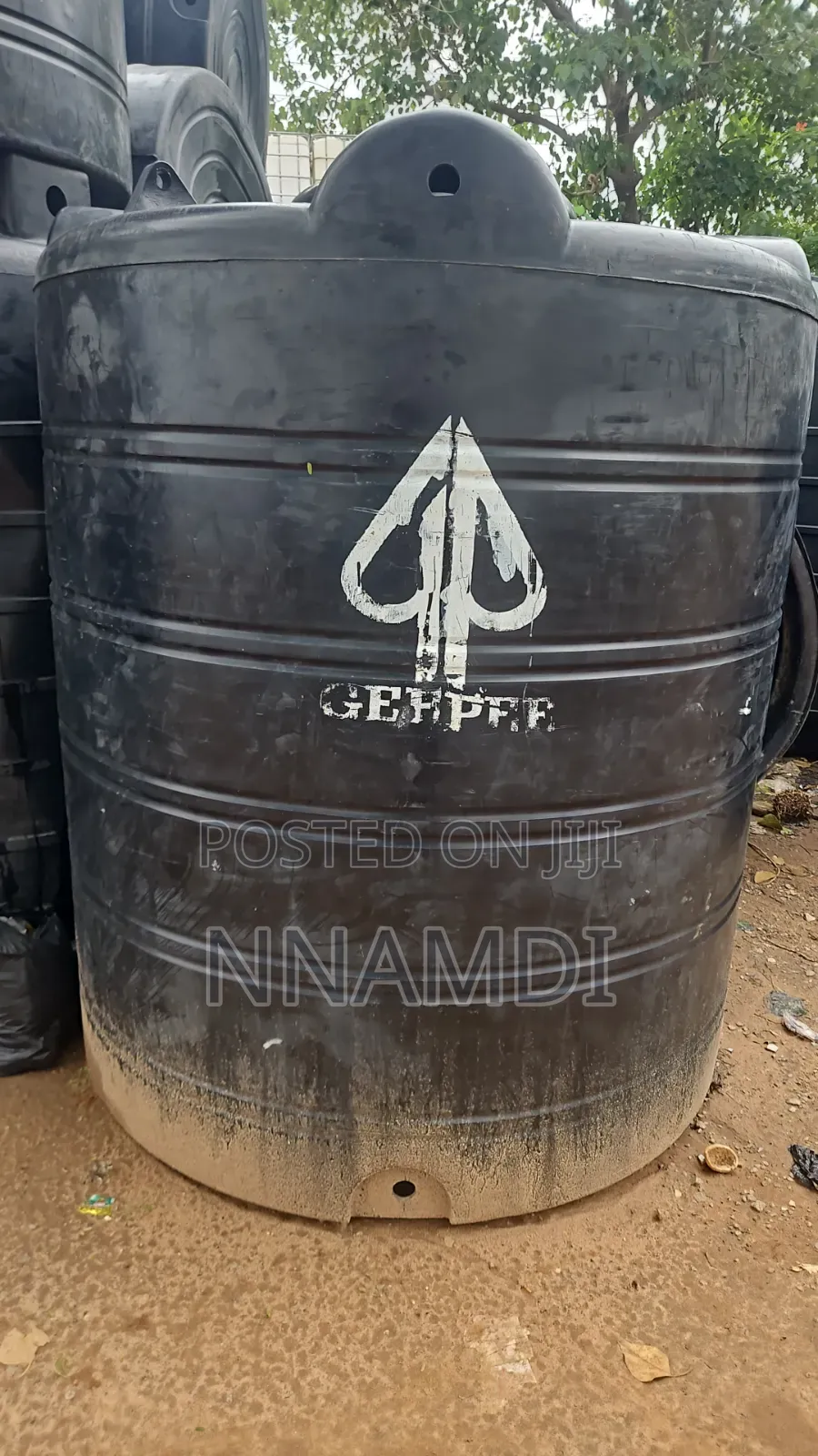 Mario and Geepee Water Tanks