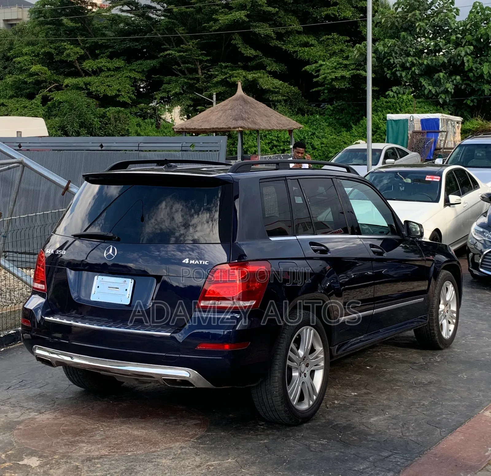 Mercedes-Benz GLK-Class 2014 Blue